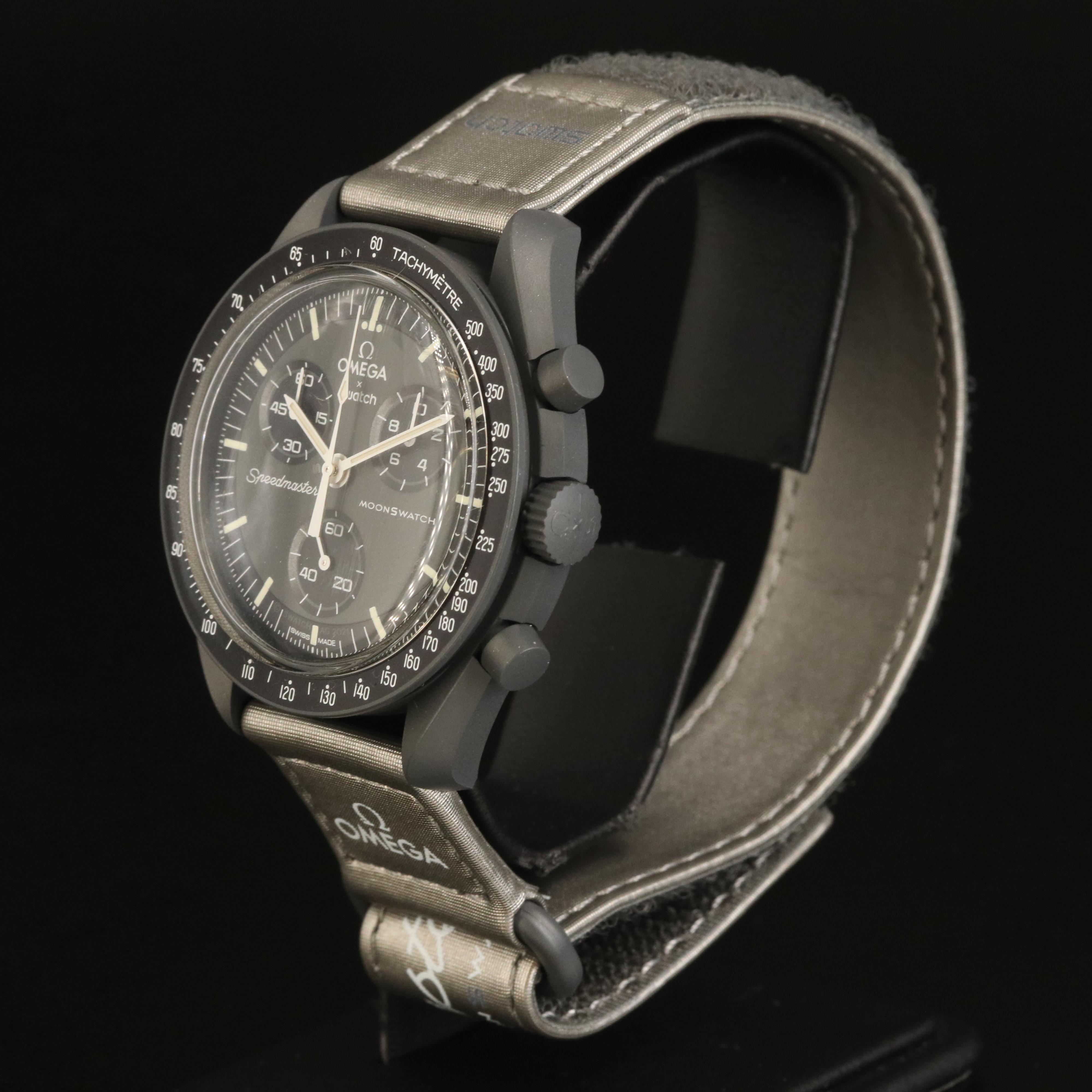 Omega X Swatch Mission to Mercury Speedmaster Moonswatch