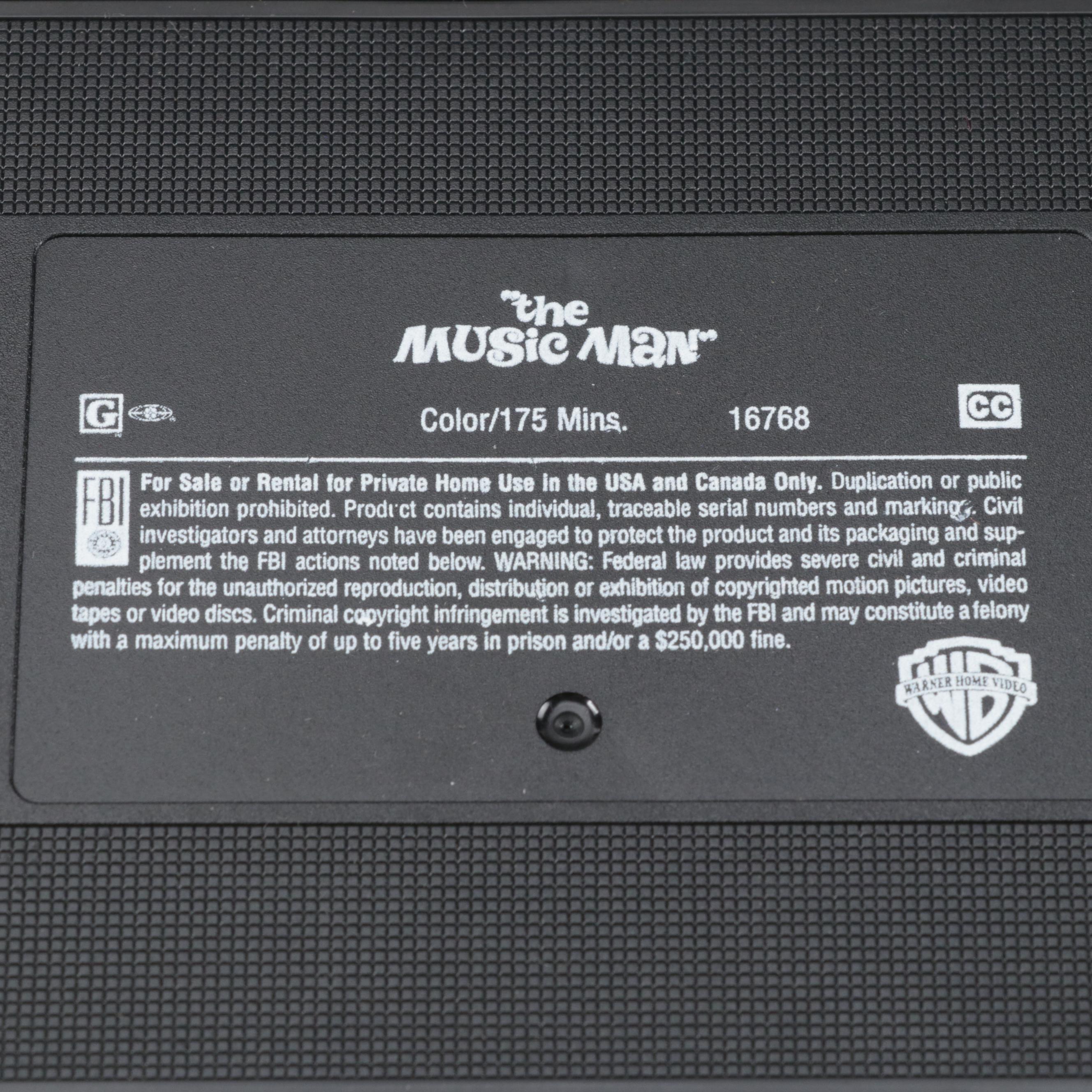 "The Music Man", "Mary Poppins" and More VHS Tapes