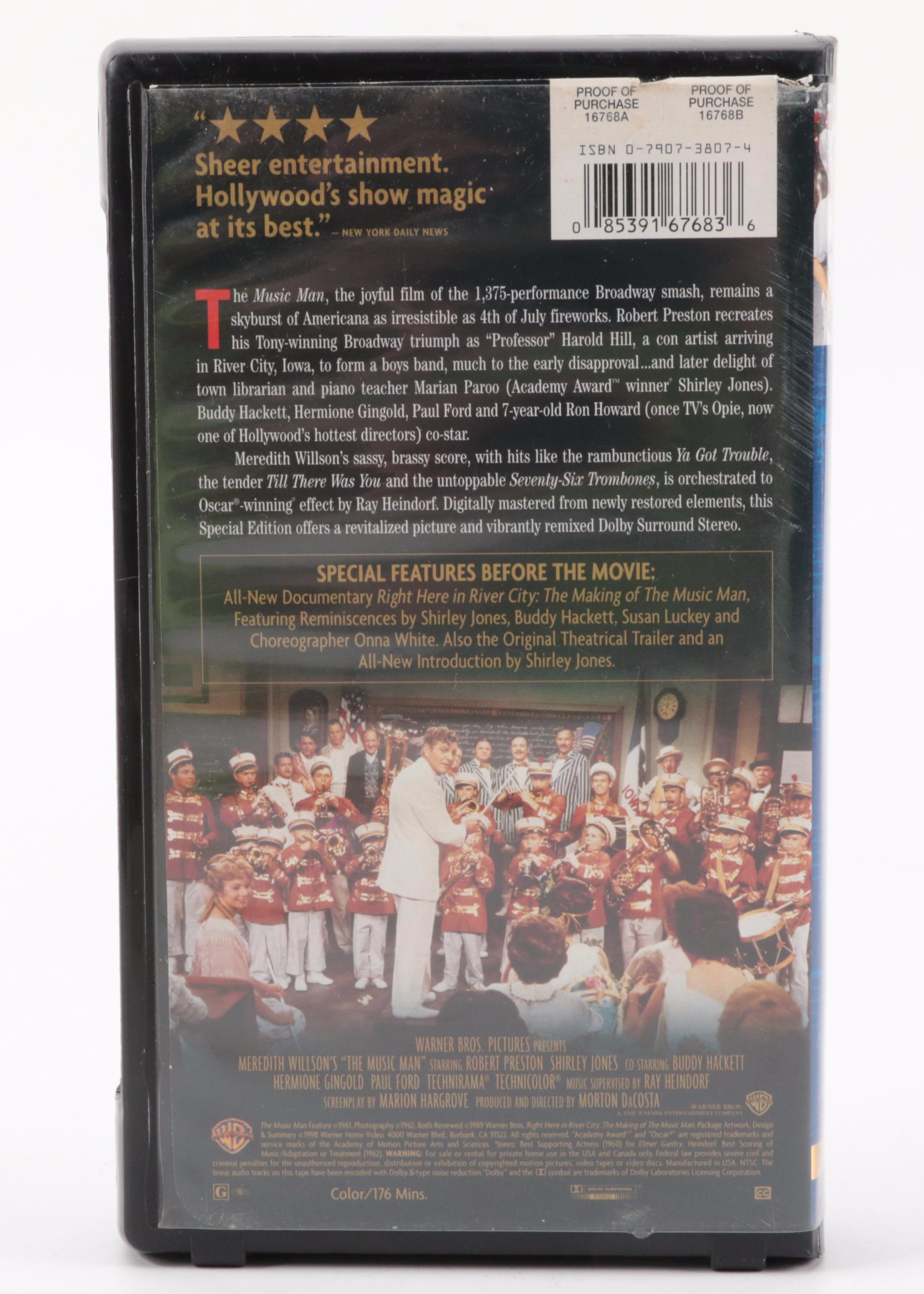 "The Music Man", "Mary Poppins" and More VHS Tapes