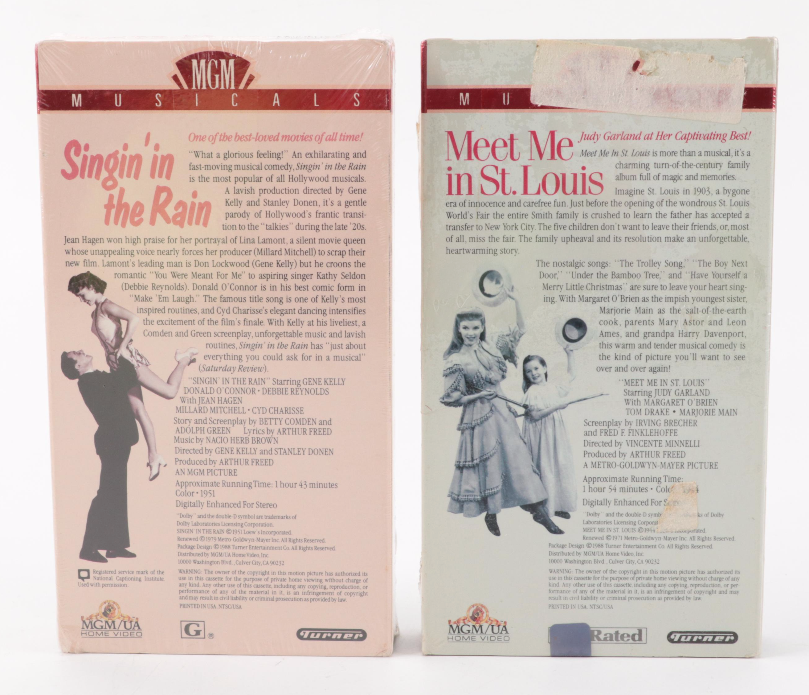 "The Music Man", "Mary Poppins" and More VHS Tapes