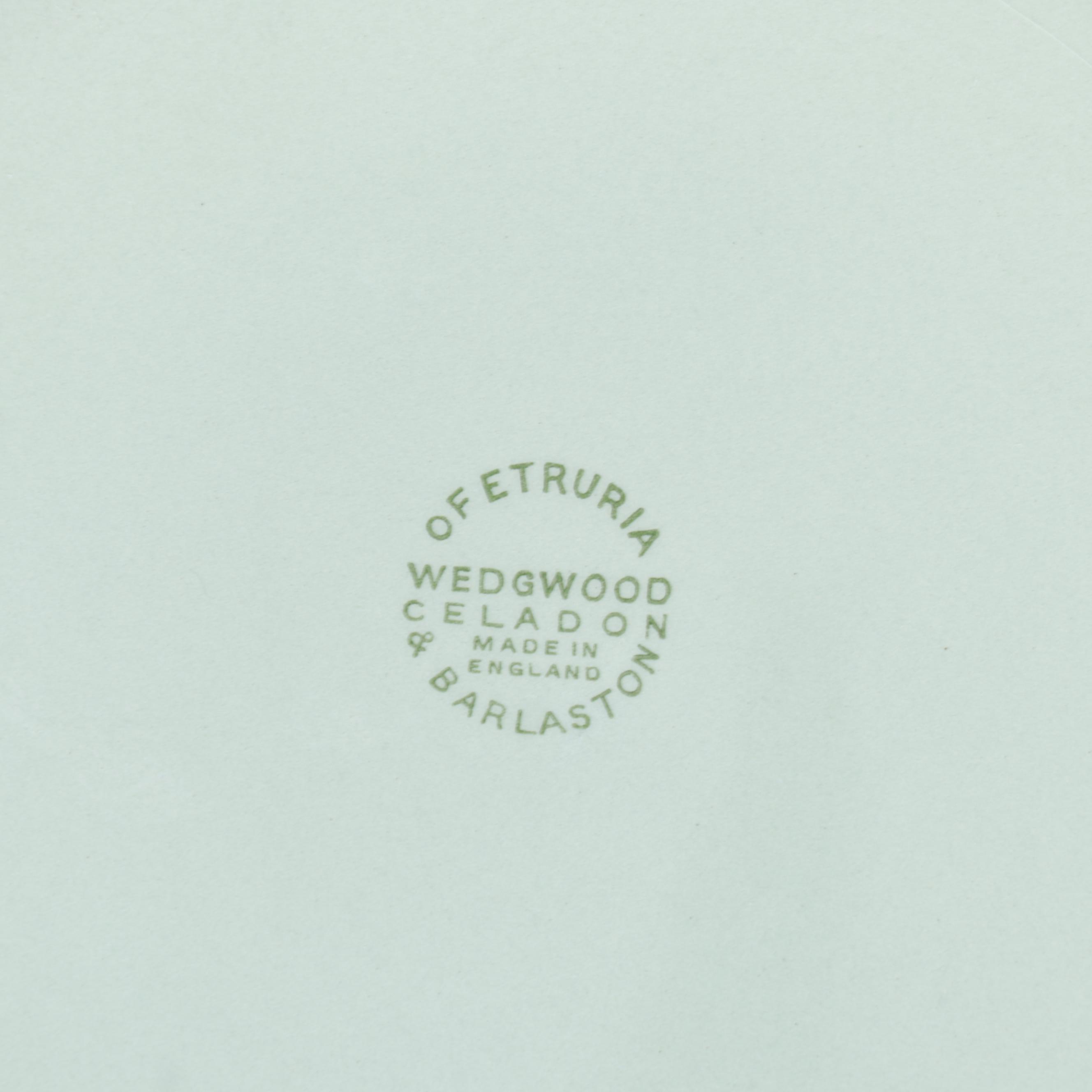 Wedgwood of Etruria and Barlaston "Celadon" Dinnerware, 1950s