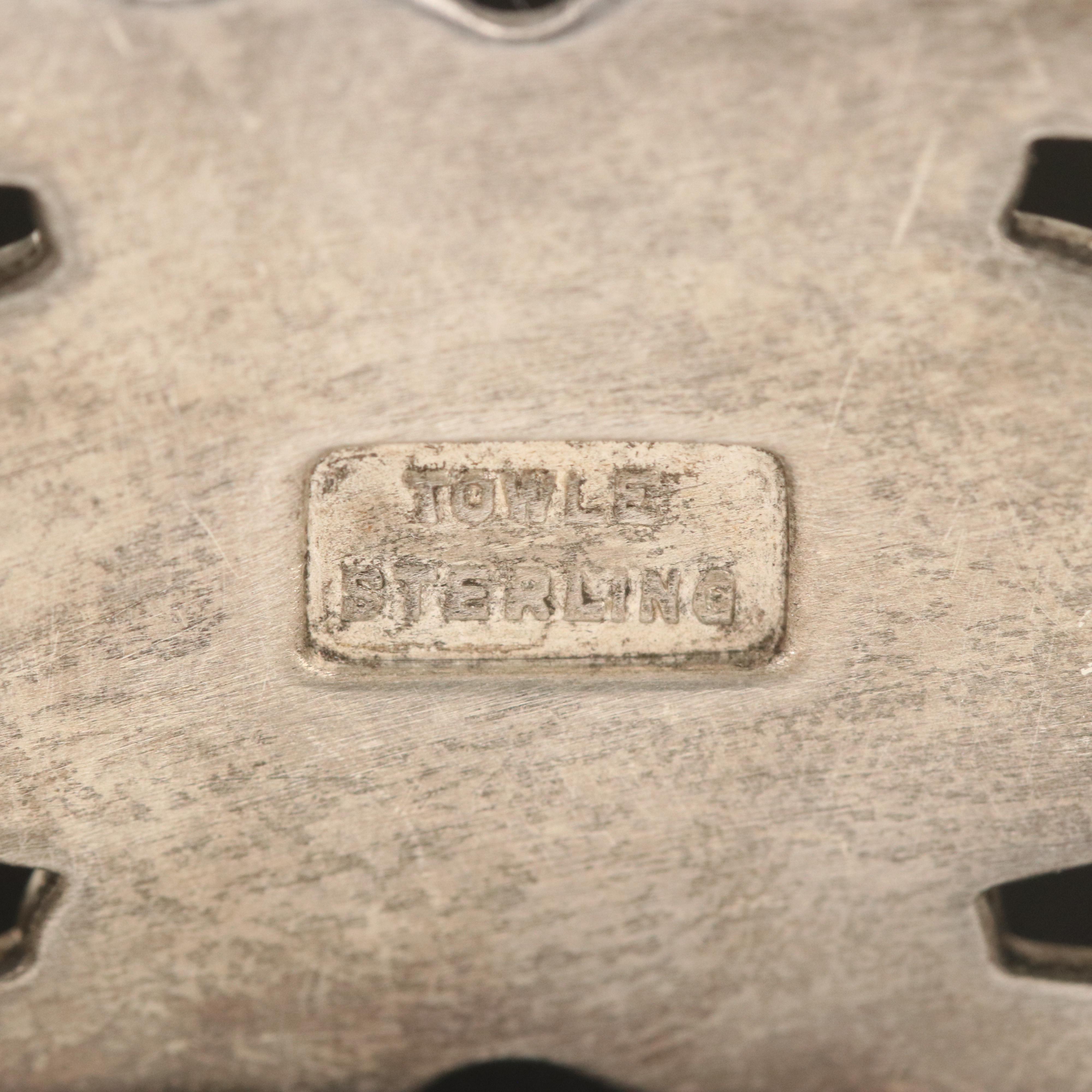 Towle Grand Duchess Turquoise Cuff with Signed Southwestern Cuff