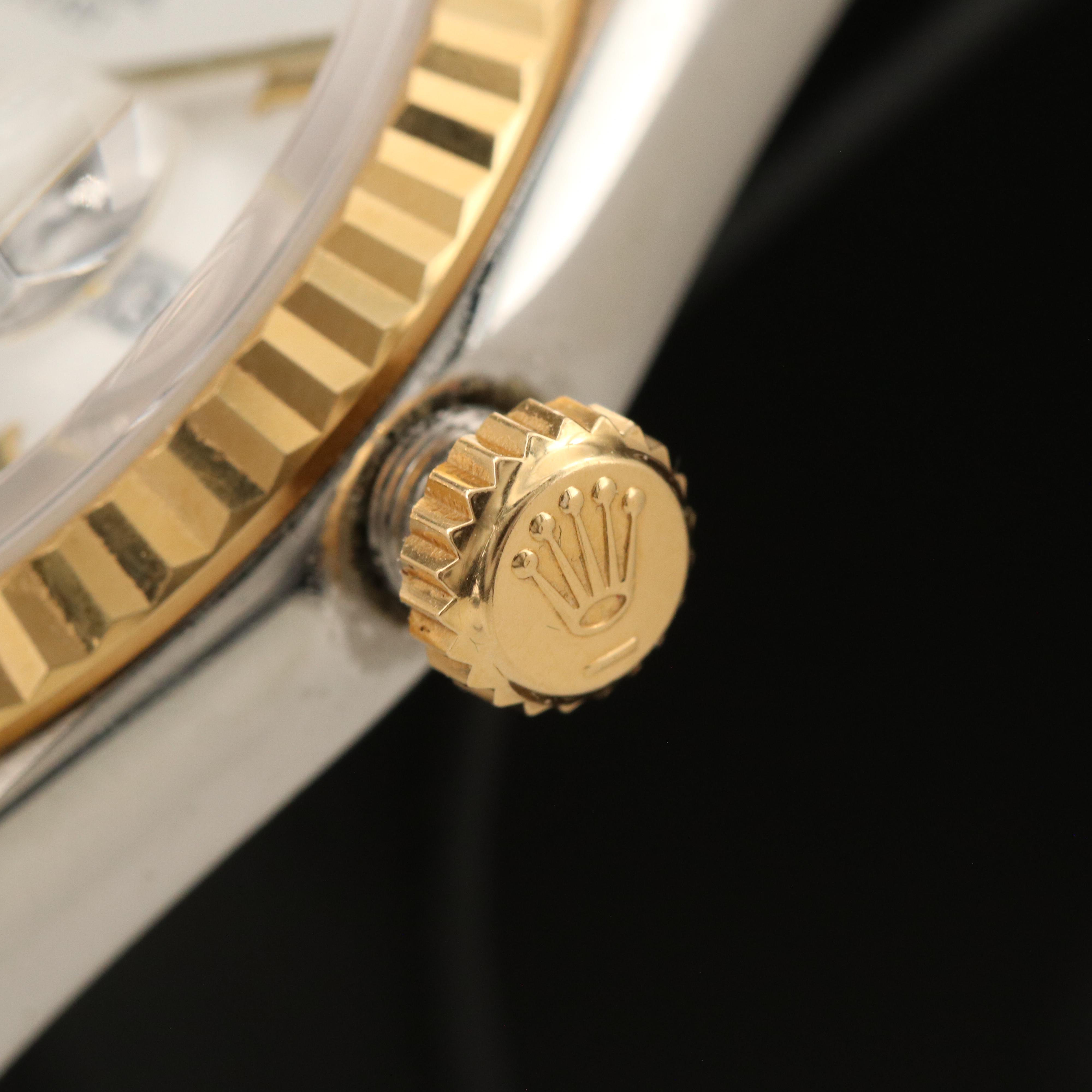 1997 - 98 Rolex Oyster Perpetual Datejust 18K and Stainless Steel Watch