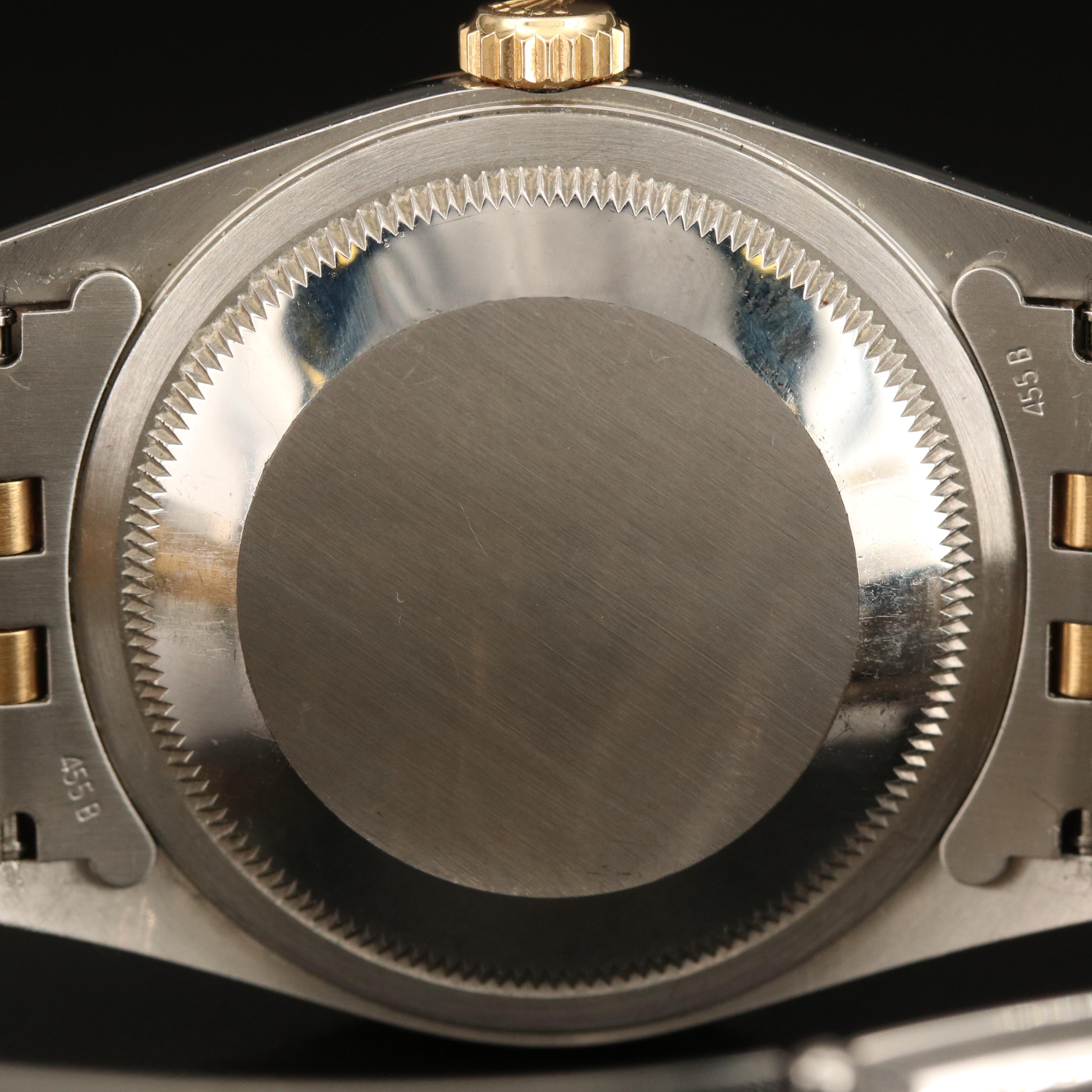 1997 - 98 Rolex Oyster Perpetual Datejust 18K and Stainless Steel Watch