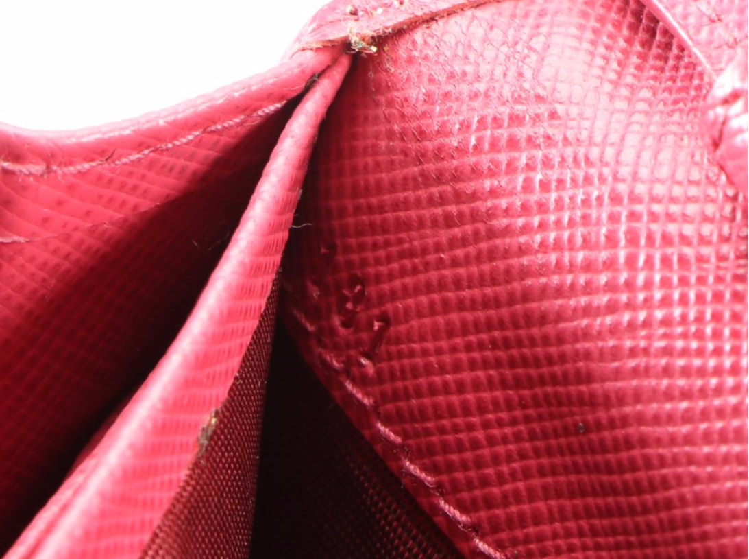 Prada Chain Strap Wallet in Saffiano Leather