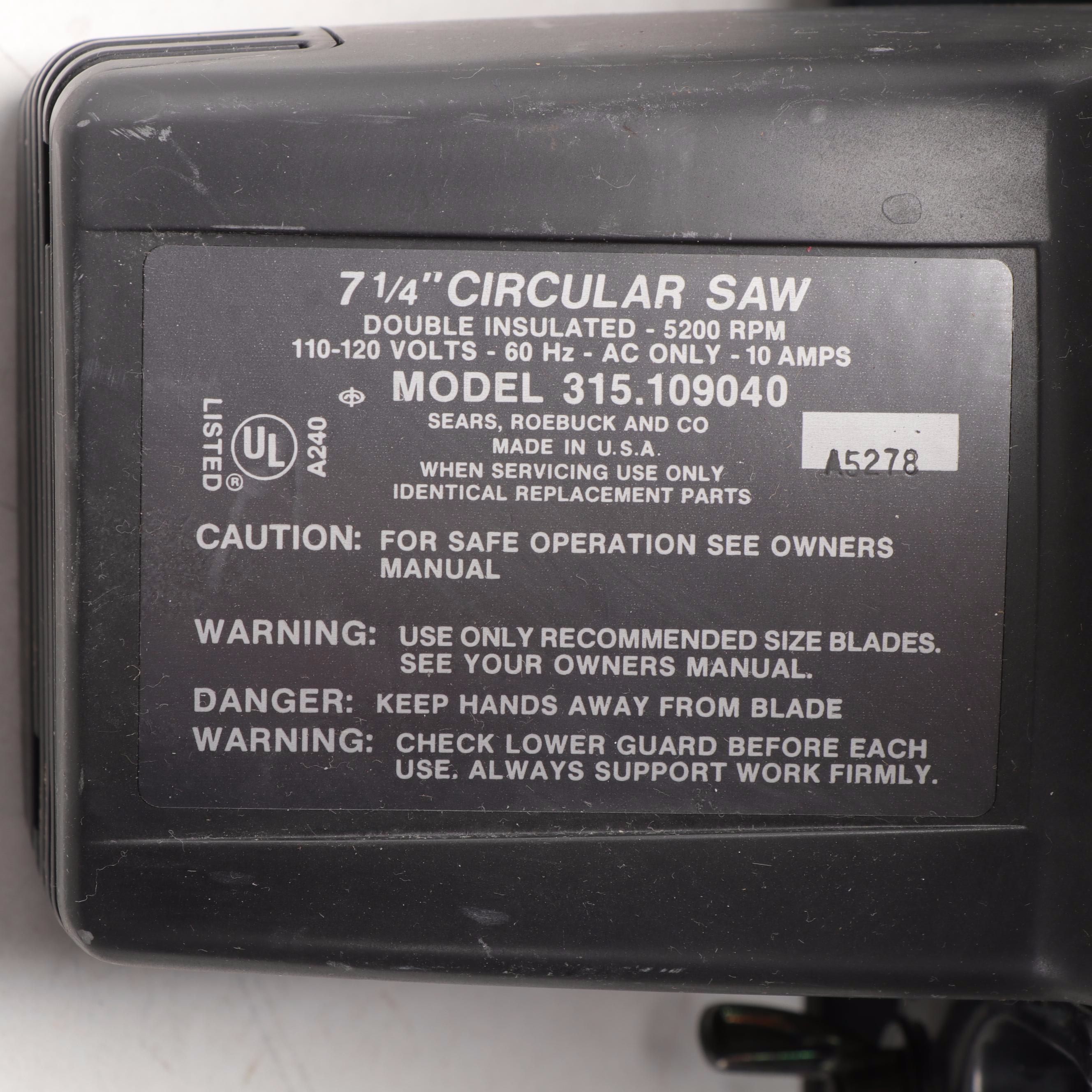 Craftsman Circular Saw, DeWalt Reciprocating Saw With Blades, Tools and More