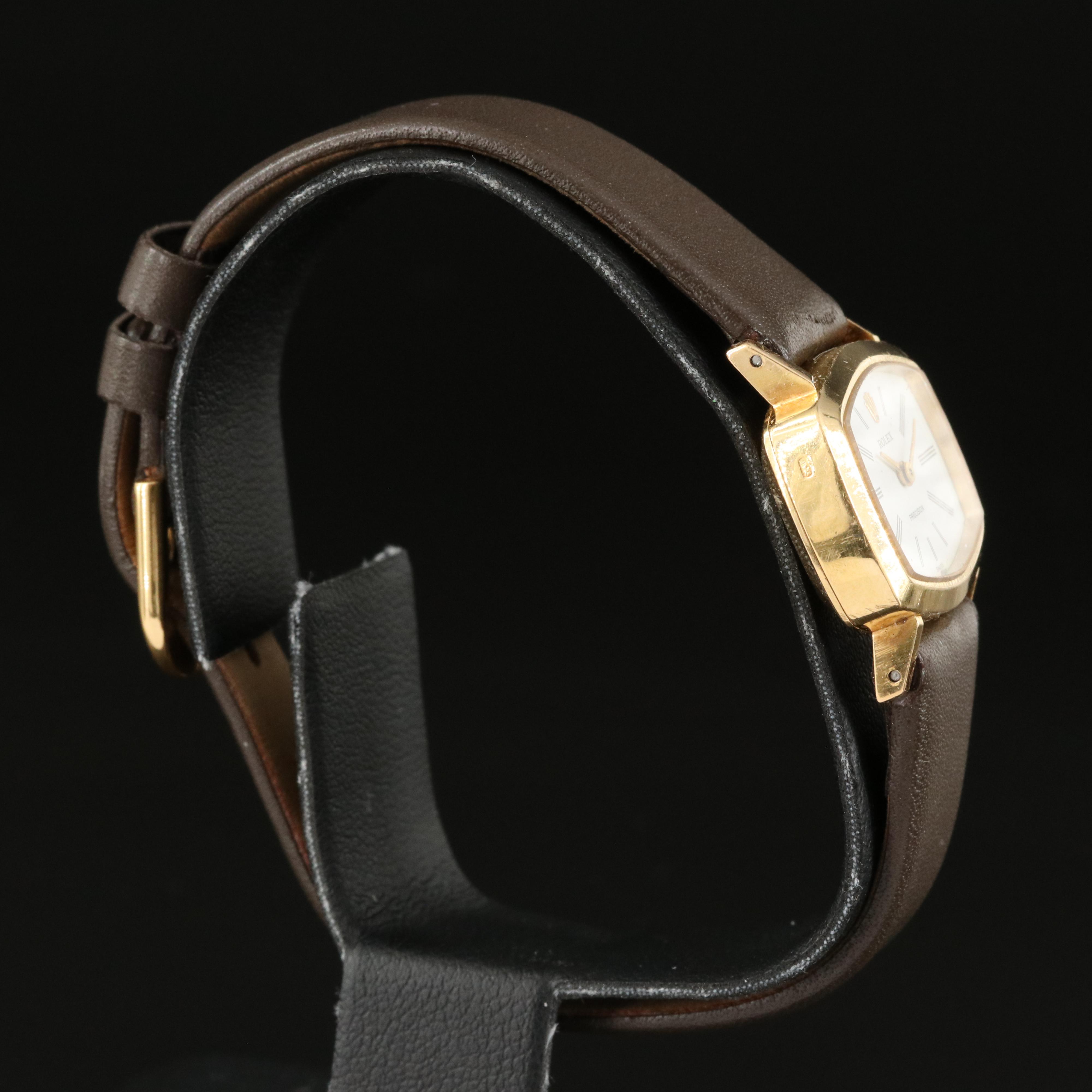 1966 Rolex Precision 18K Watch