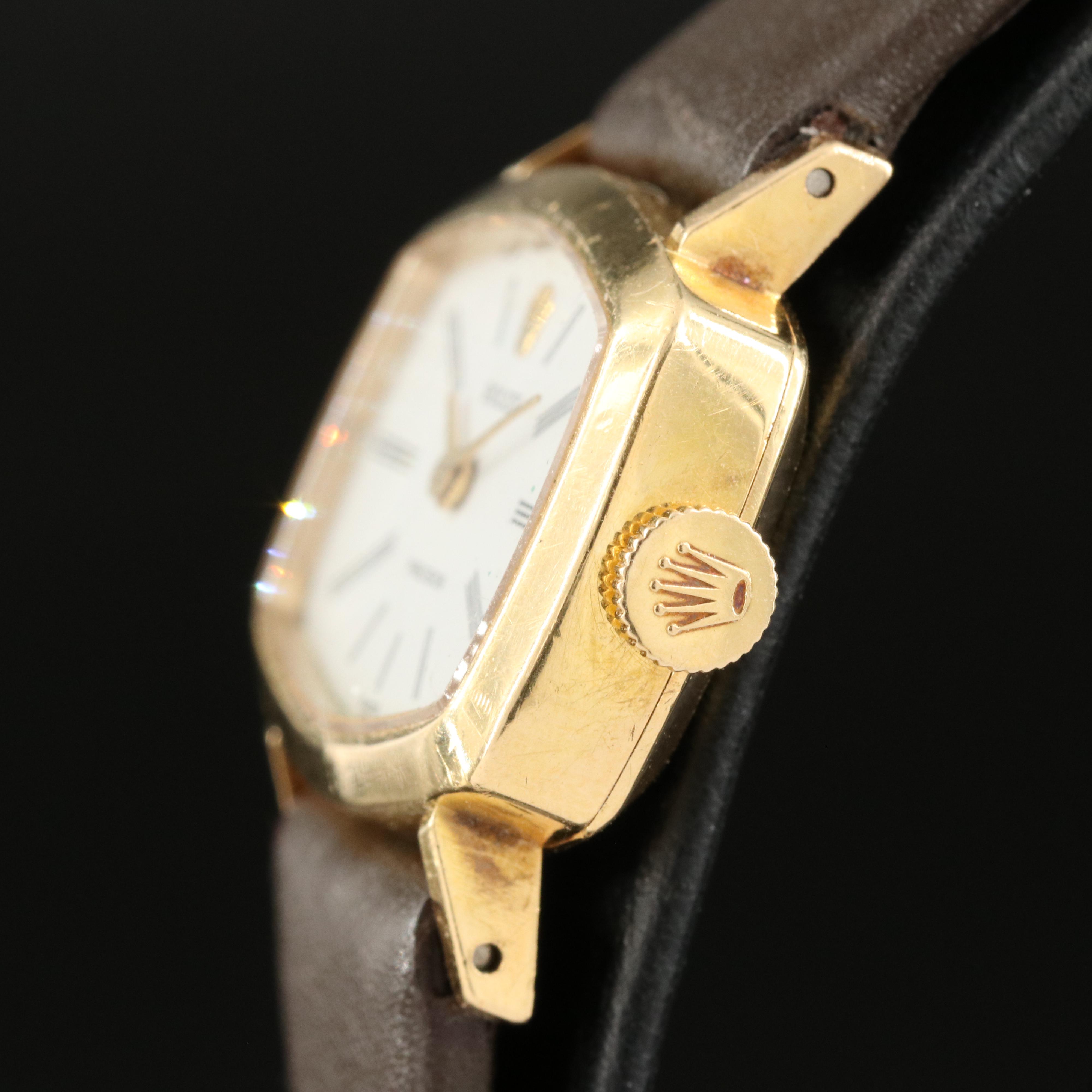 1966 Rolex Precision 18K Watch
