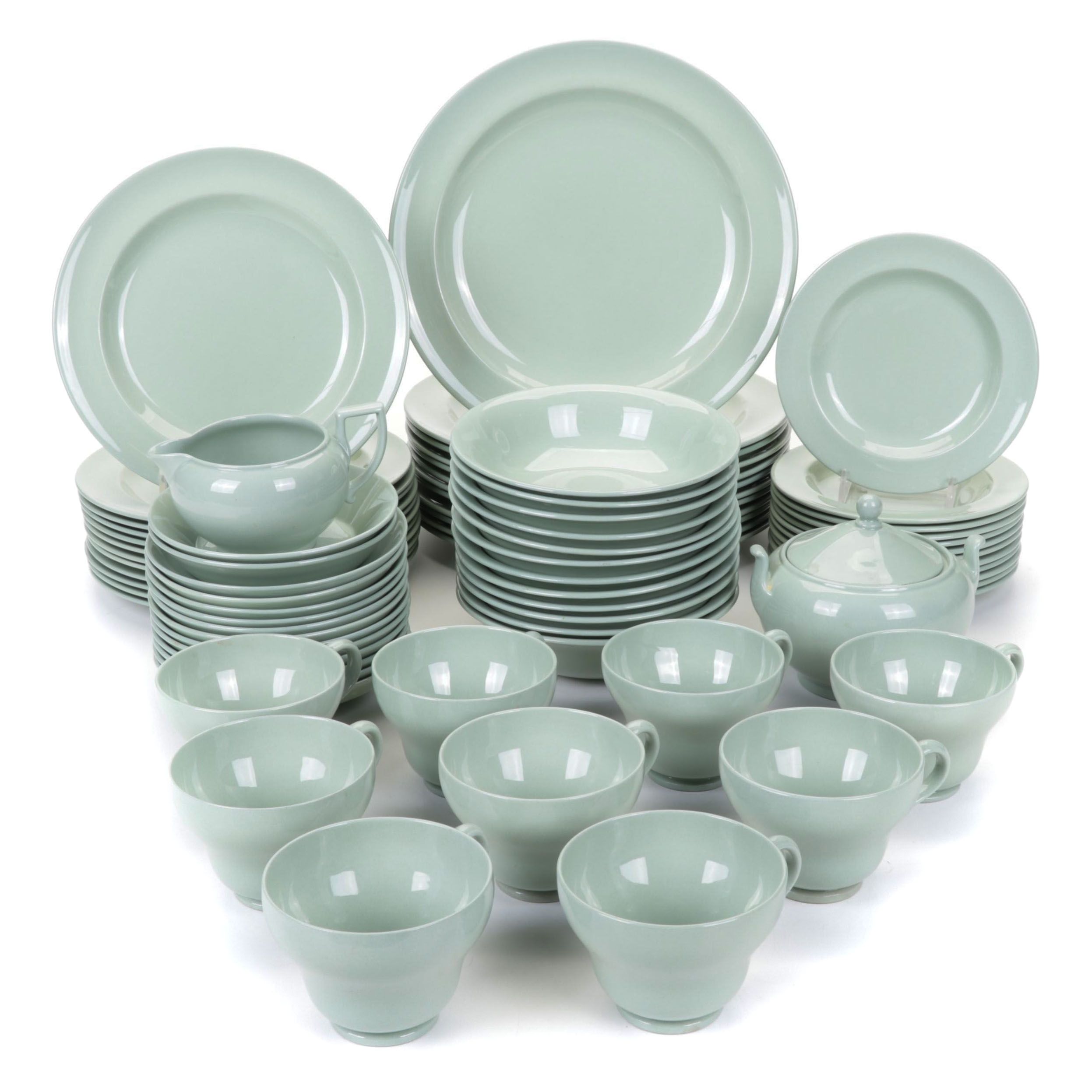 Wedgwood of Etruria and Barlaston "Celadon" Dinnerware, 1950s