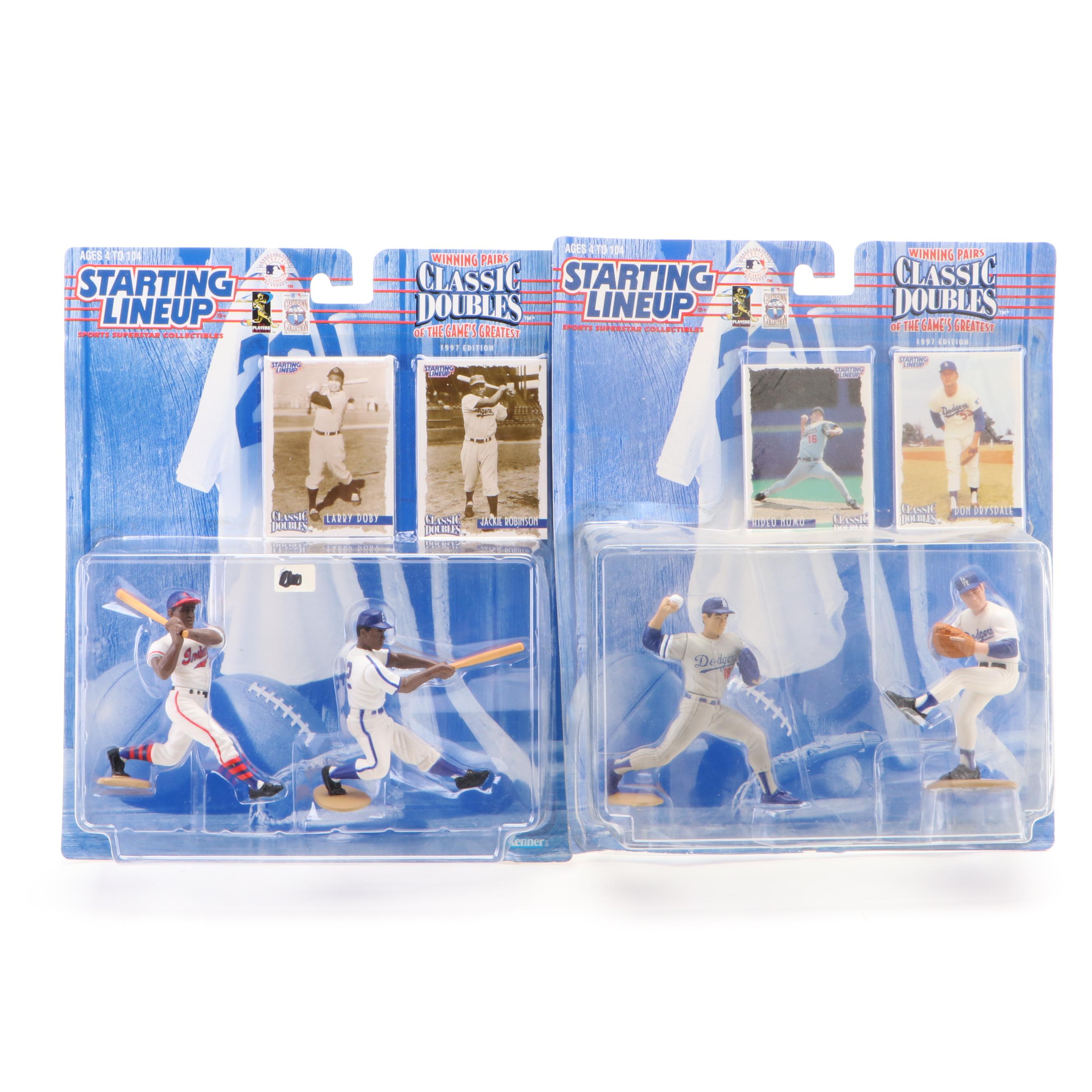 Kenner Starting Lineup Classic Doubles Mantle, Griffey Jr, More Baseball Figures