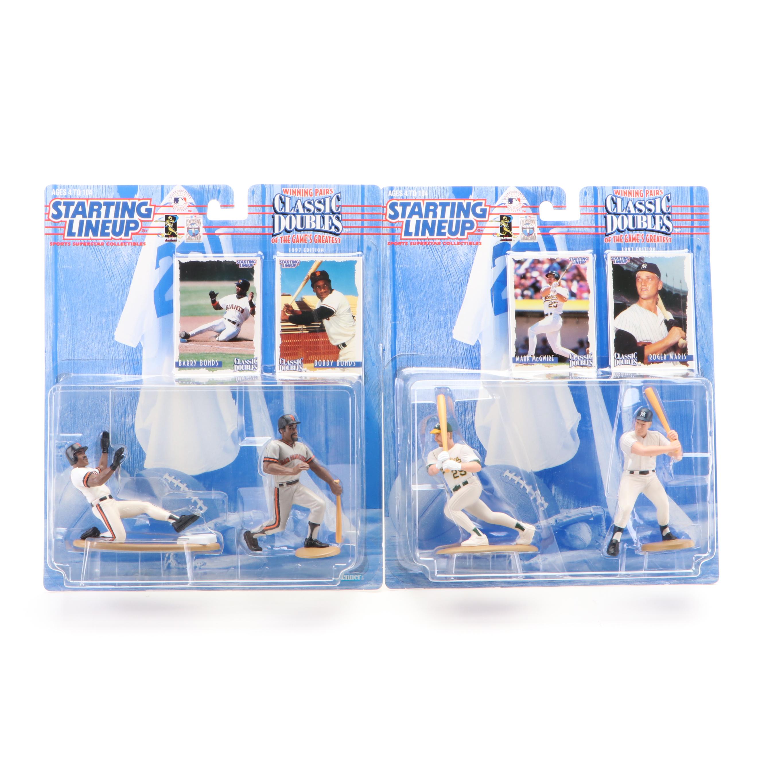 Kenner Starting Lineup Classic Doubles Mantle, Griffey Jr, More Baseball Figures