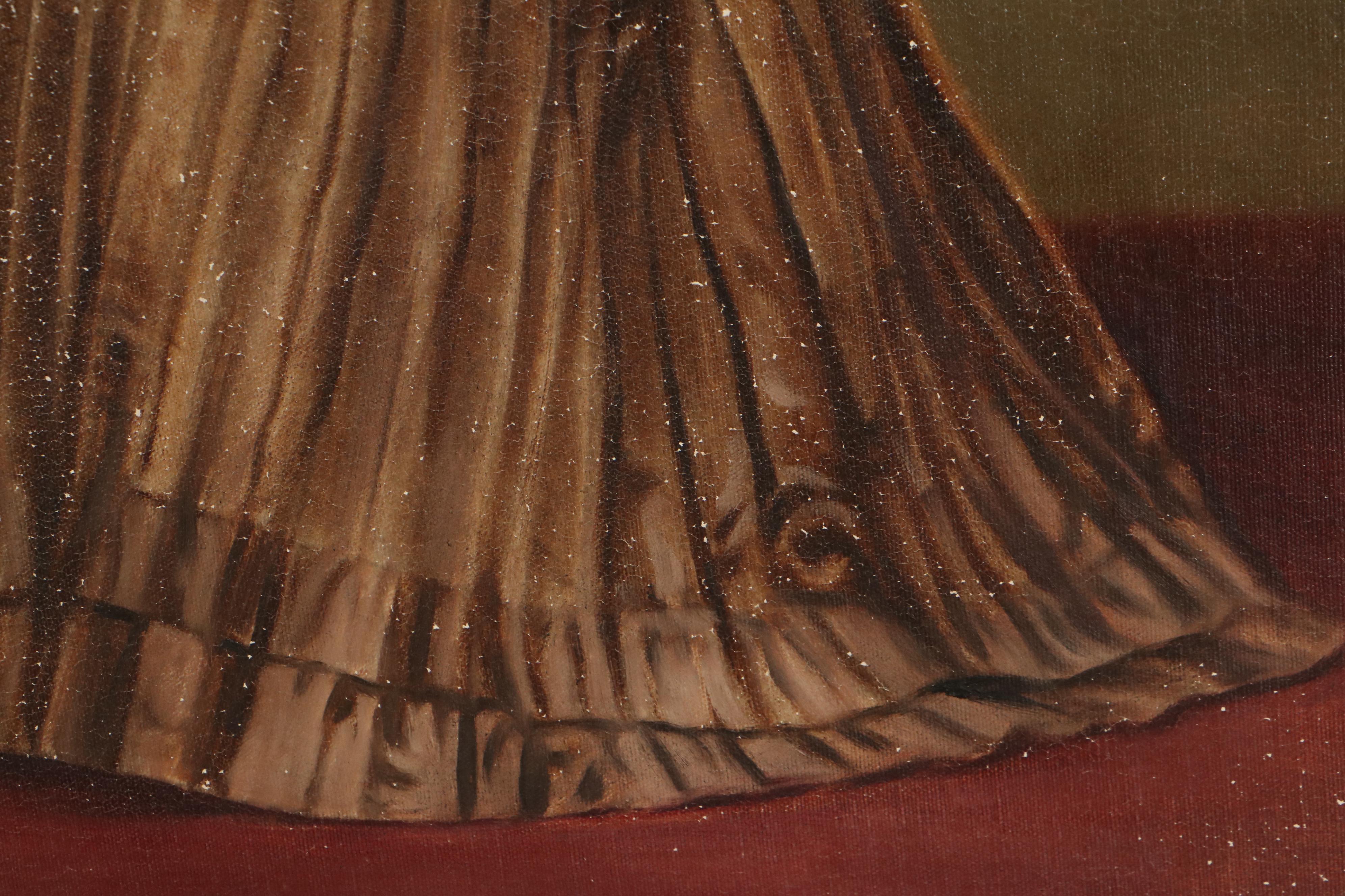 Portrait Oil Painting of Couple