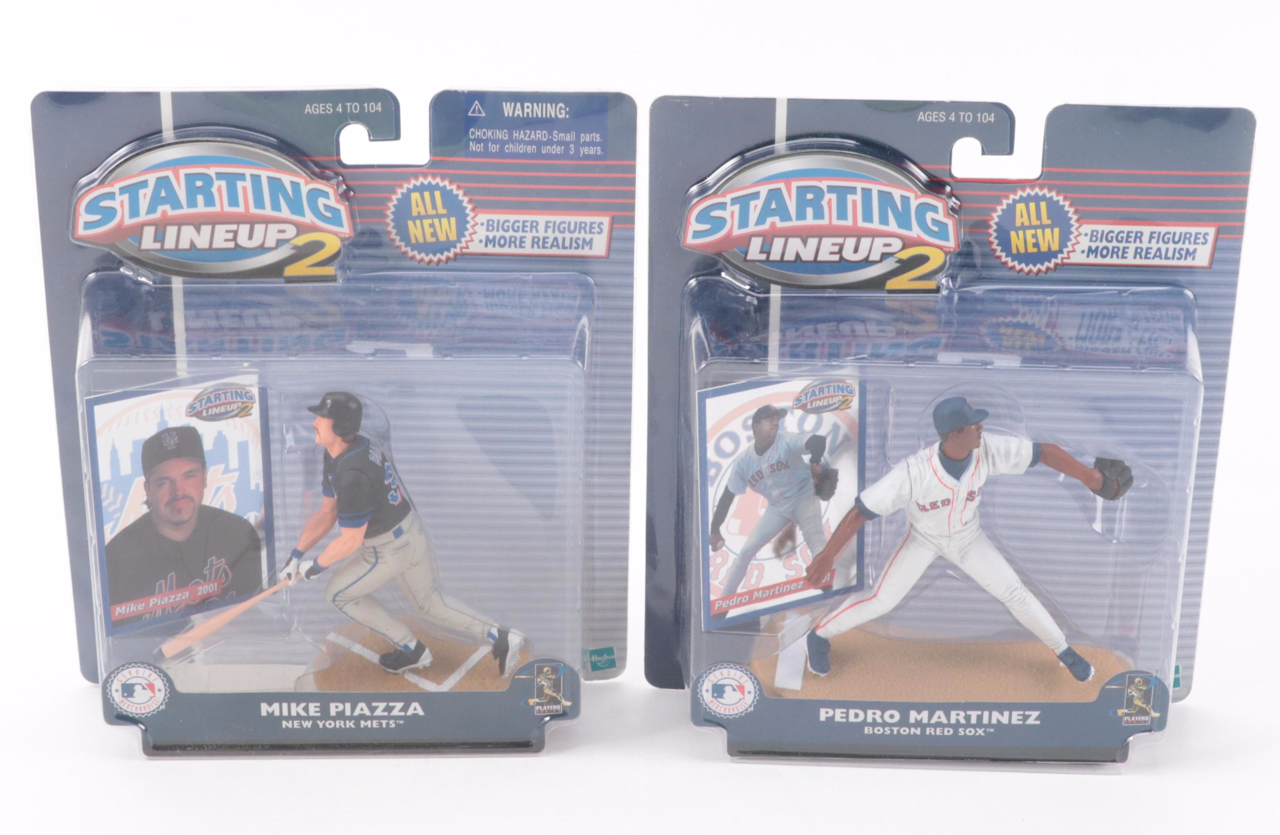 Hasbro Starting Lineup 2 Cal Ripken Jr., Derek Jeter, More Baseball Figures