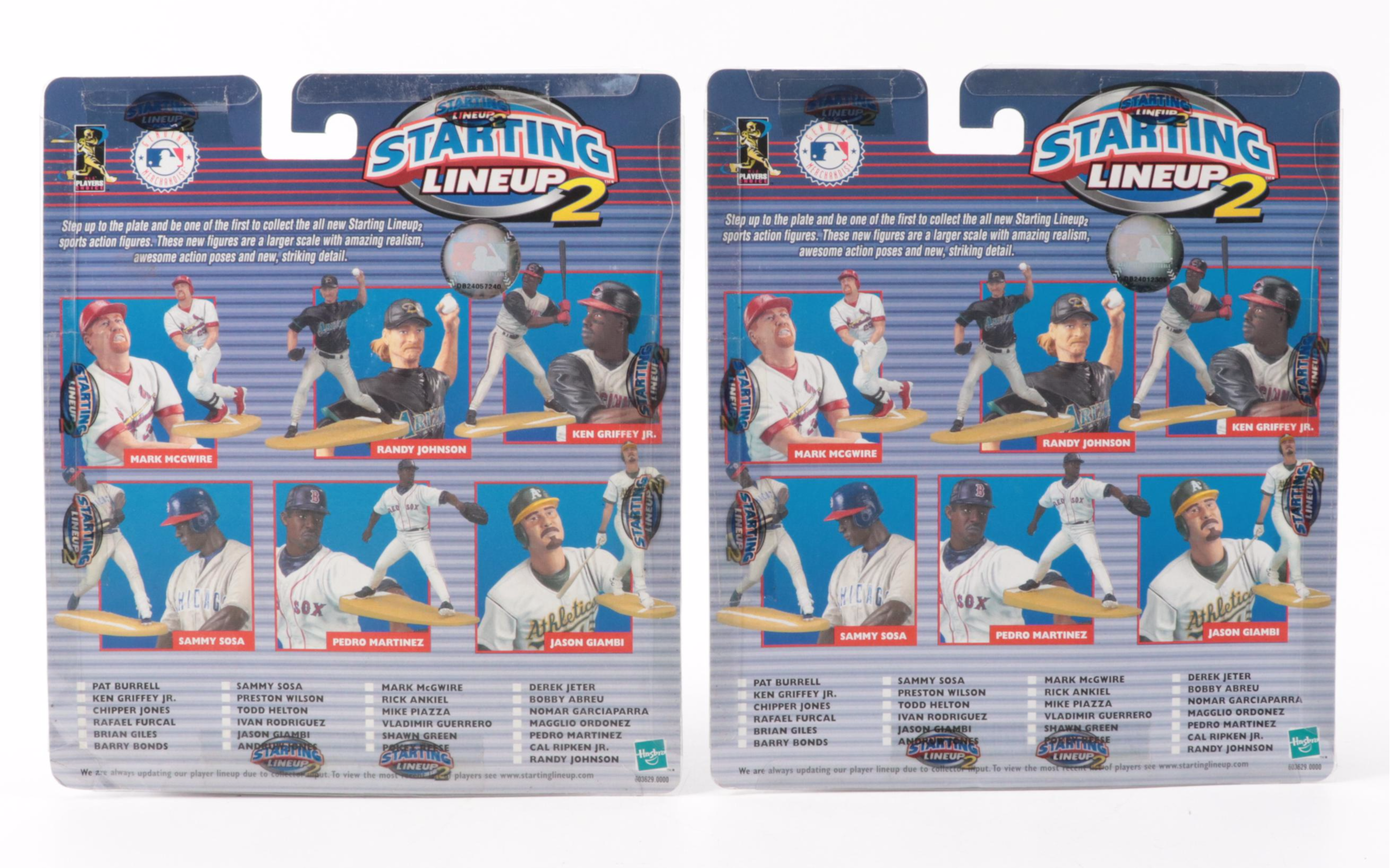 Hasbro Starting Lineup 2 Cal Ripken Jr., Derek Jeter, More Baseball Figures