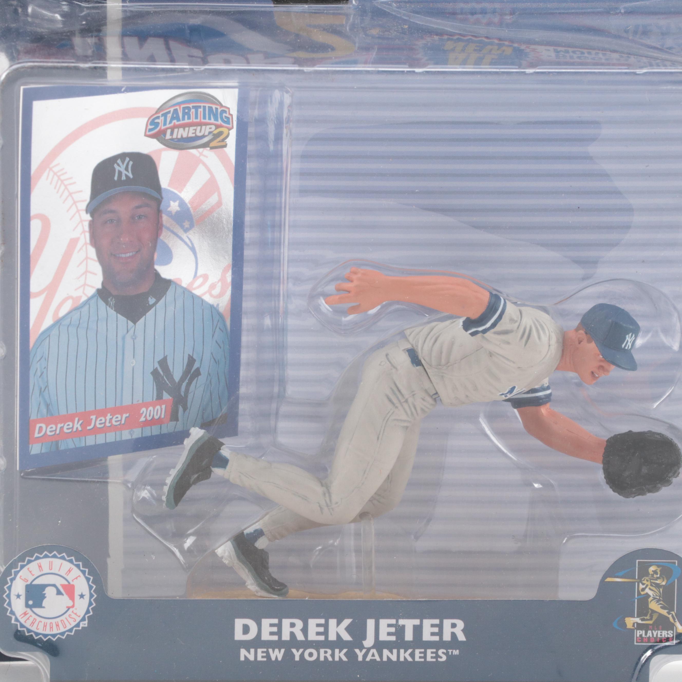 Hasbro Starting Lineup 2 Cal Ripken Jr., Derek Jeter, More Baseball Figures