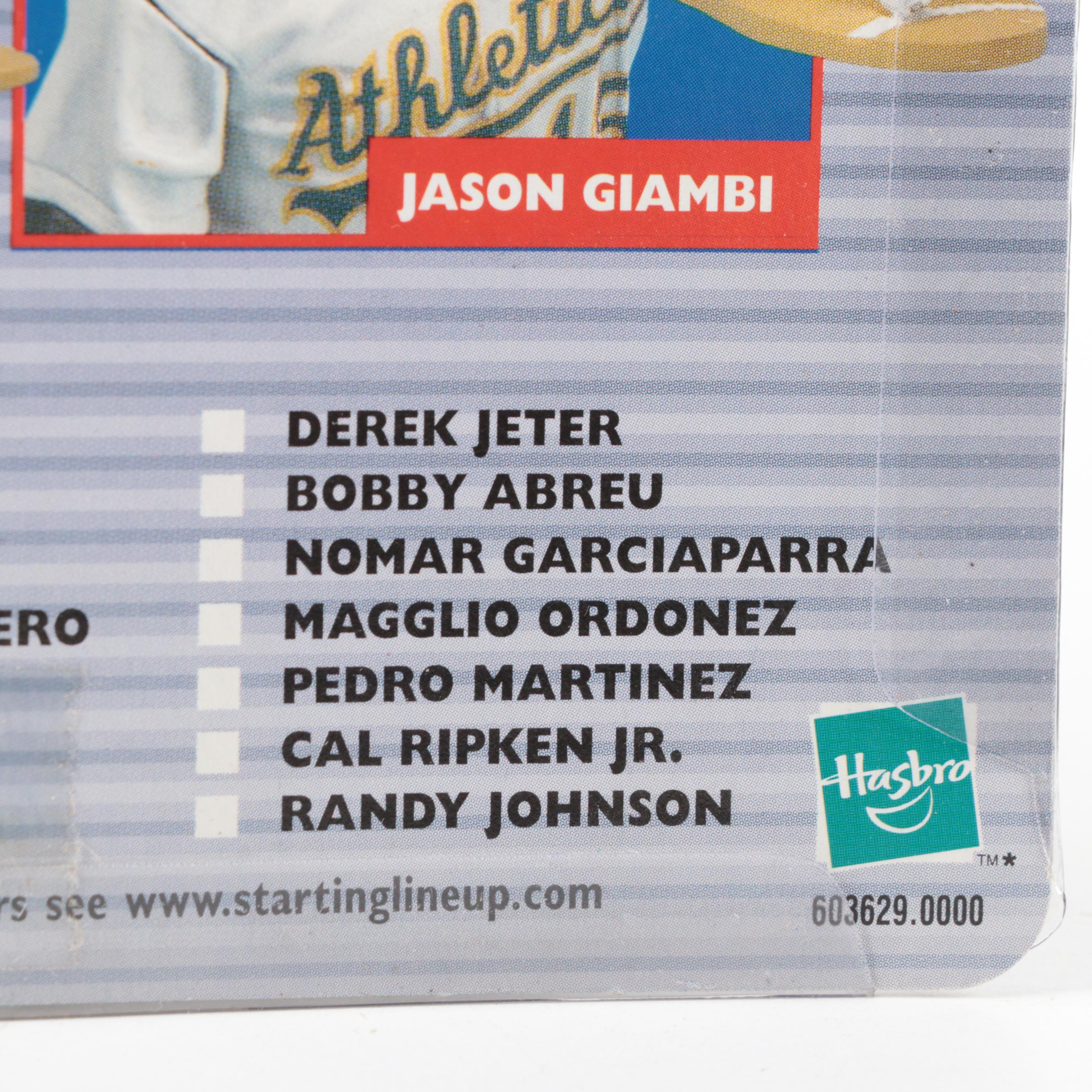 Hasbro Starting Lineup 2 Cal Ripken Jr., Derek Jeter, More Baseball Figures