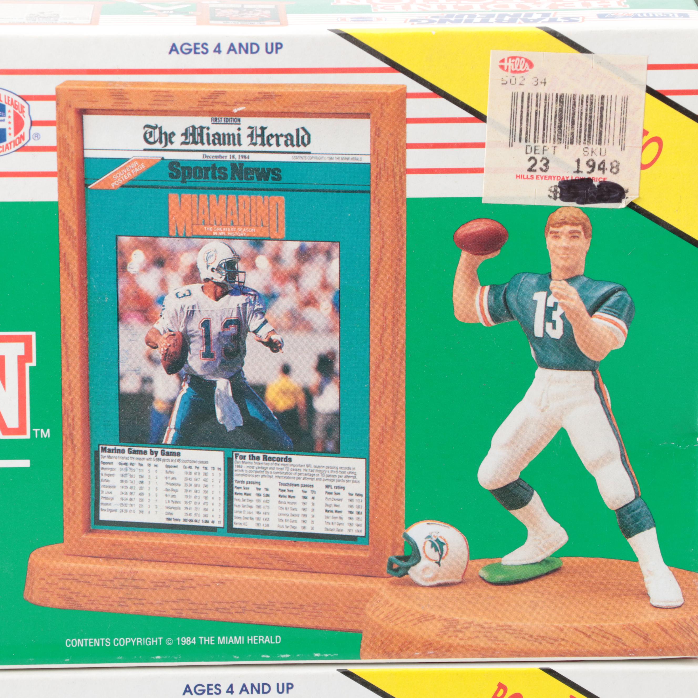Kenner Starting Lineup Headline Collection Barry Sanders, More Football Figures
