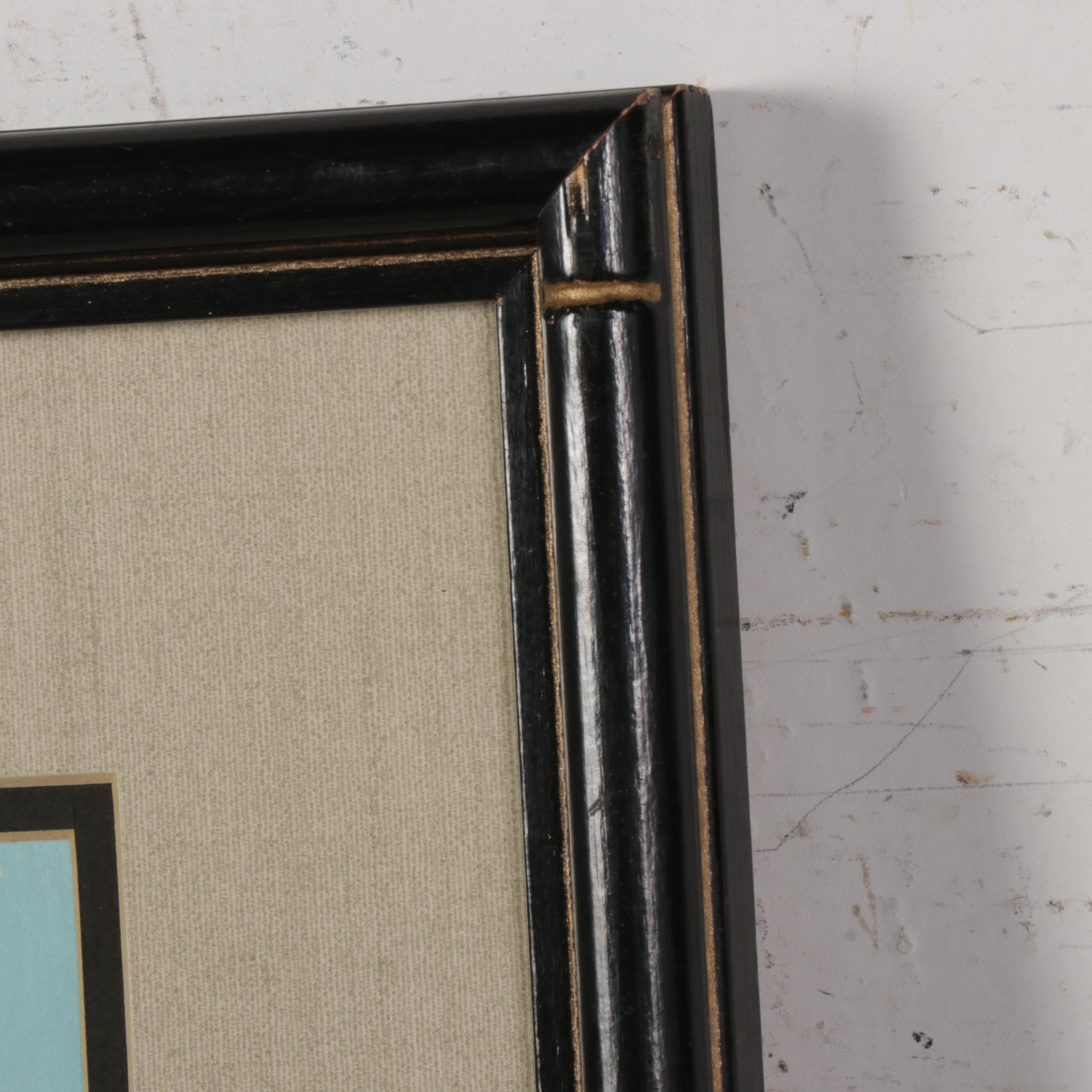 Tokuriki Tomikichirō Woodblock "Kiyomizu Temple in Kyoto City East"