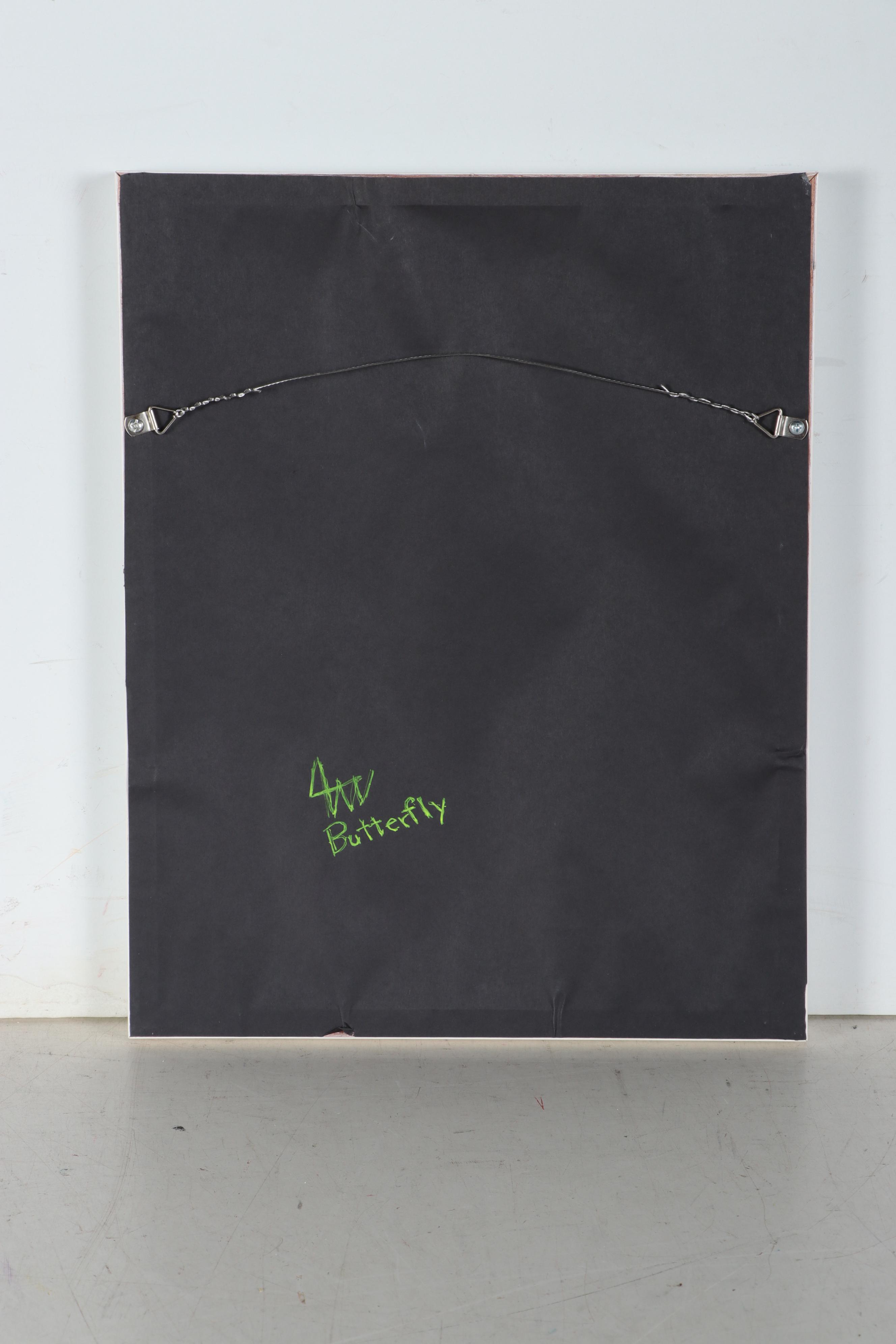 Lois Walker Abstract Color Ink Drawings, 21st Century