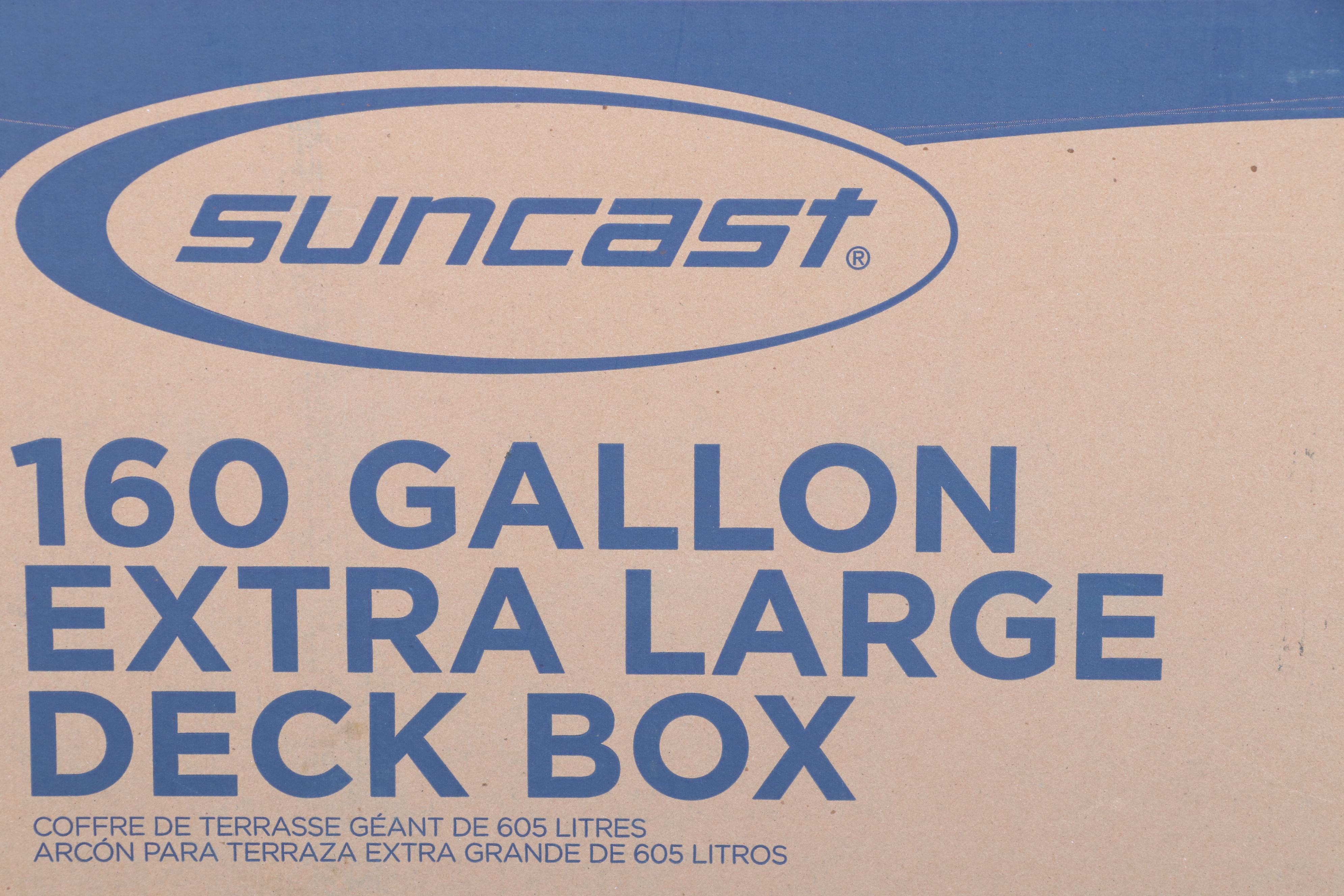 Suncast 160 Gallon Deck Storage Box