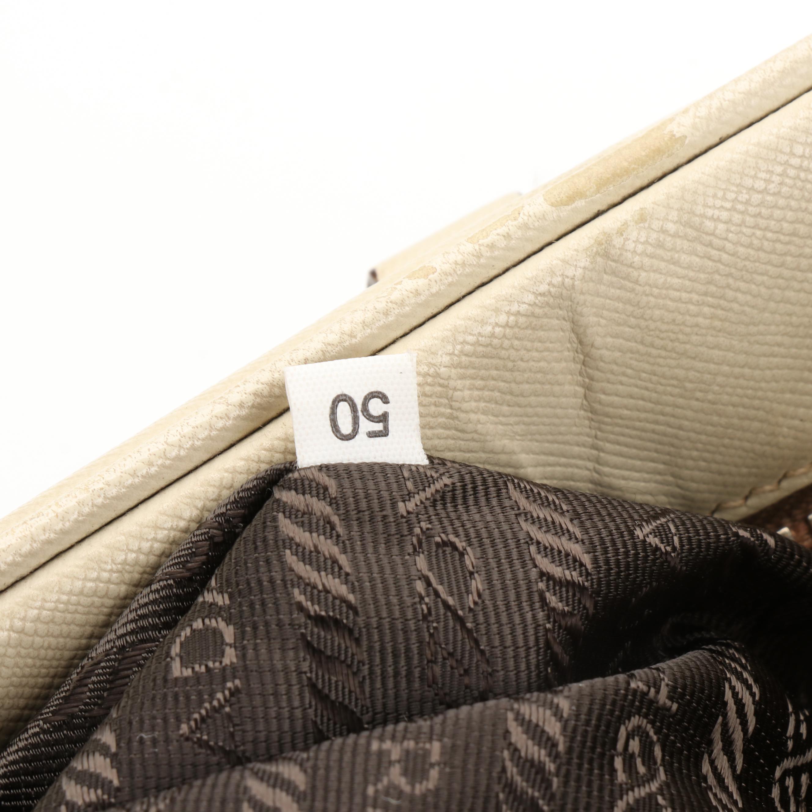 Prada Bauletto Locking Bag in Saffiano Lux Leather