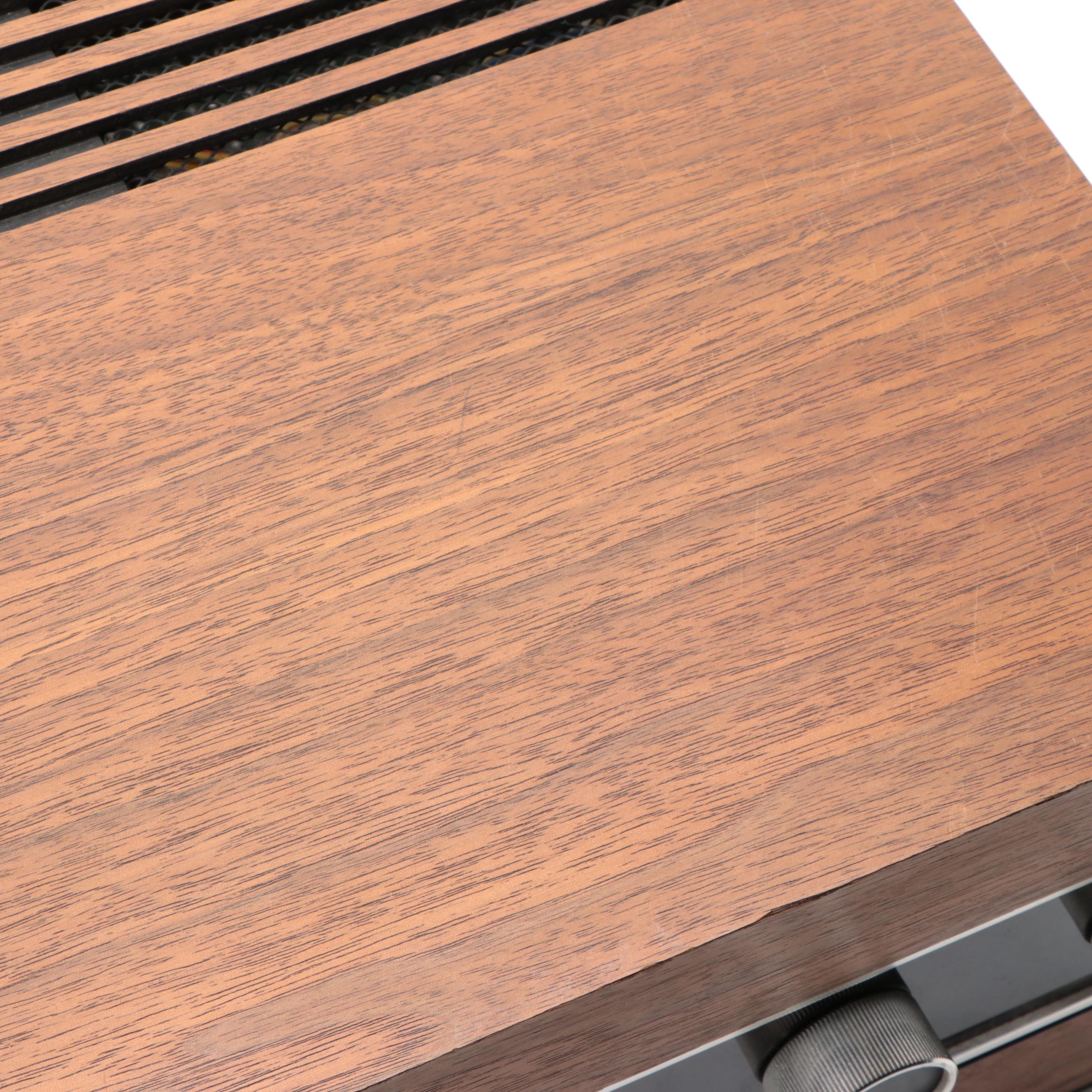 Bose Model 551 Spatial Control Mahogany Veneer Stereo Receiver, Late 20th C