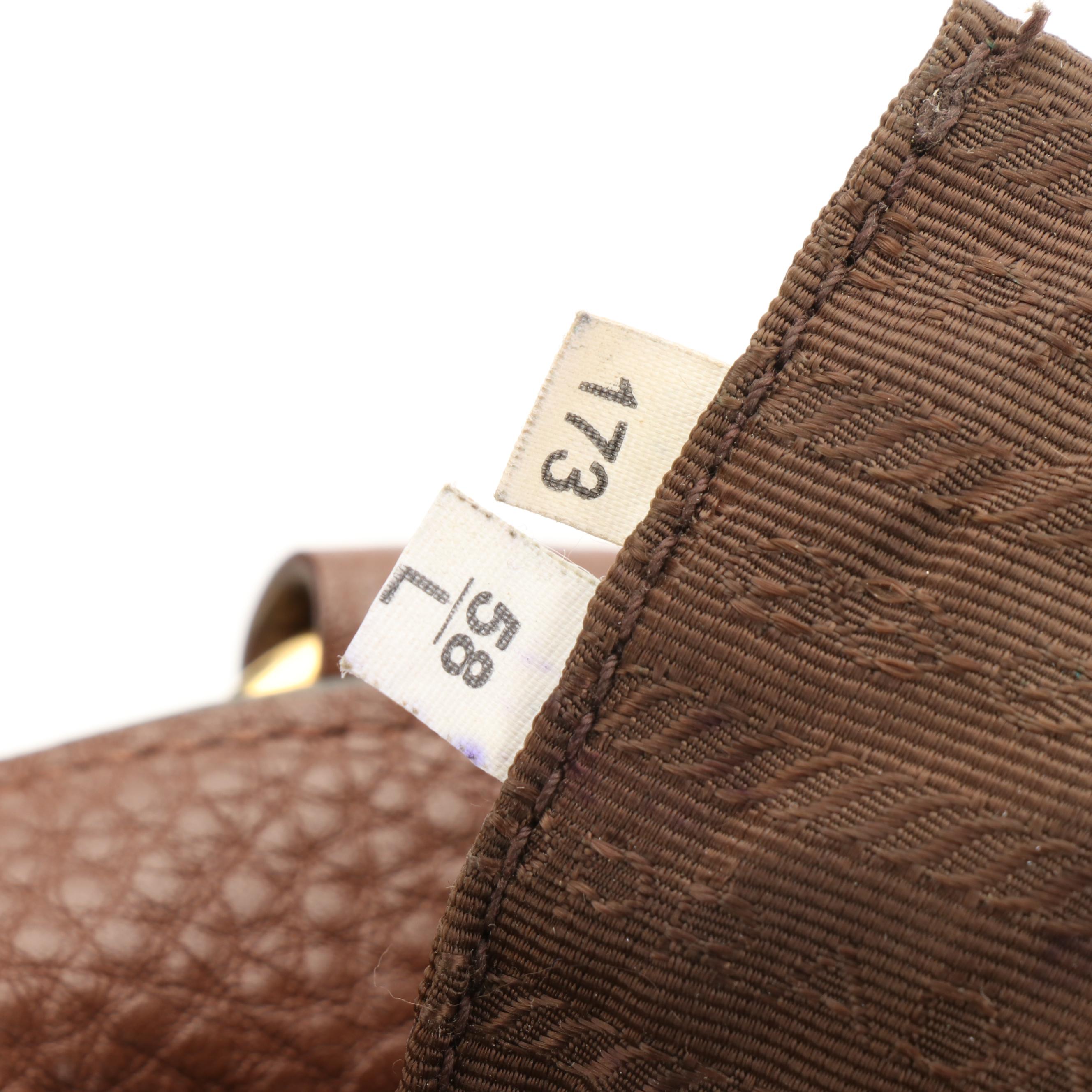 Prada Two-Way Tote in Brown Vitello Daino Leather