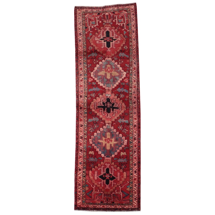 3'1 x 10' Hand-Knotted Persian Lamberan Long Rug