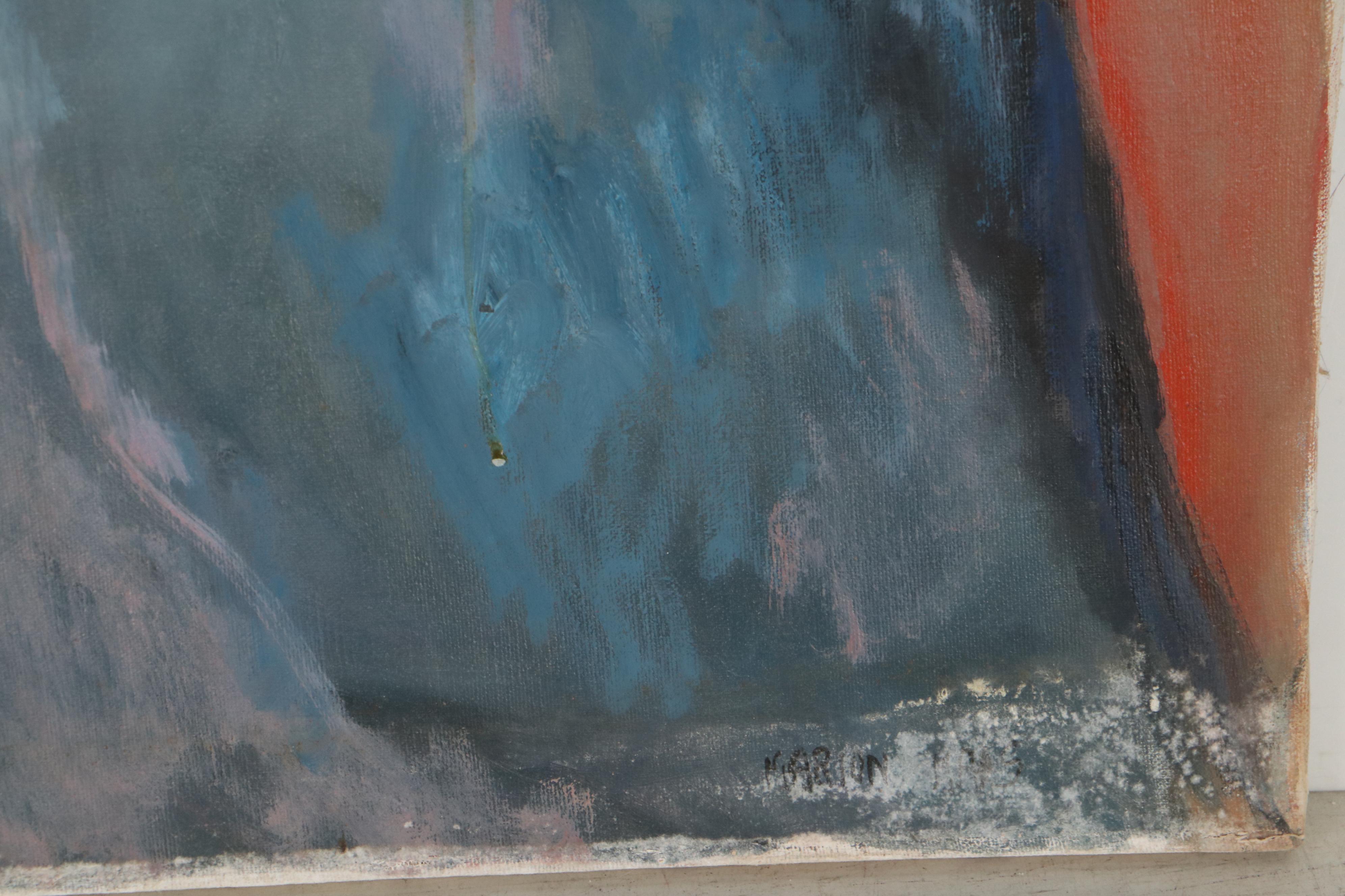 Marion Mass Portrait Oil Painting of Man