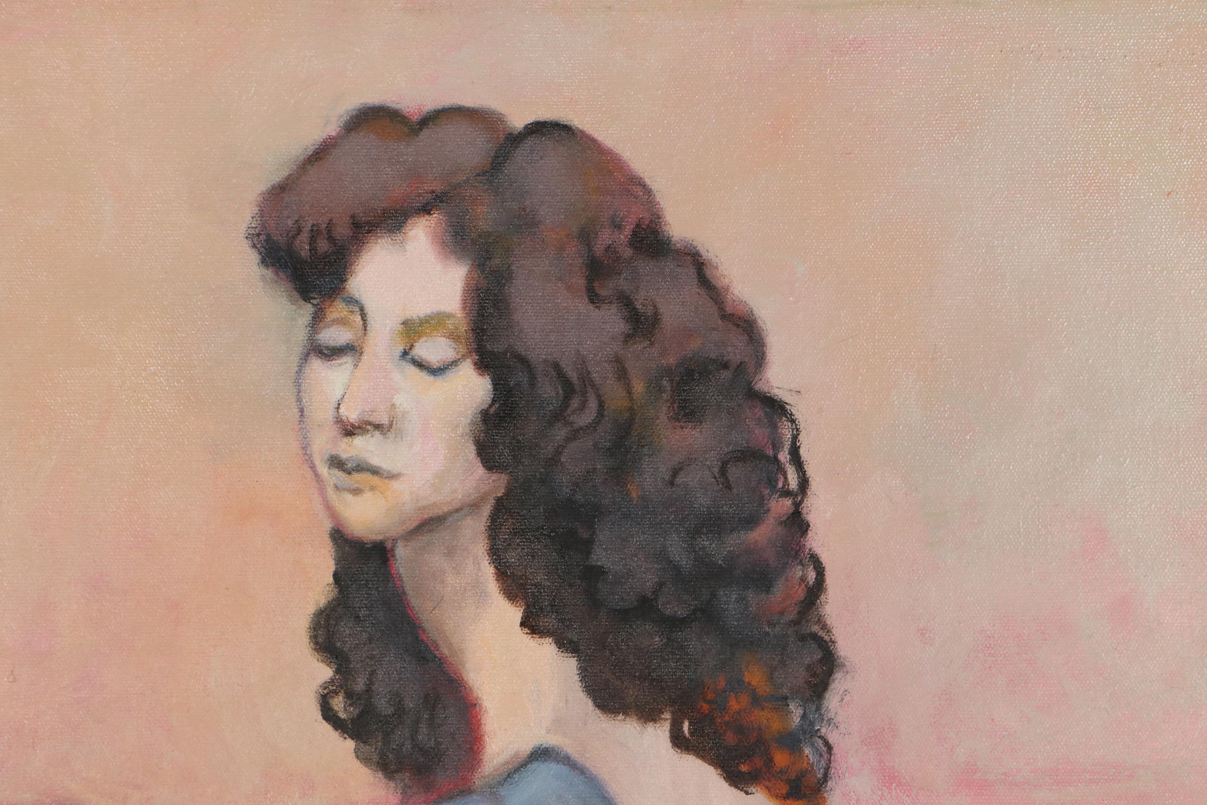 Marion Maas Oil Painting of Woman