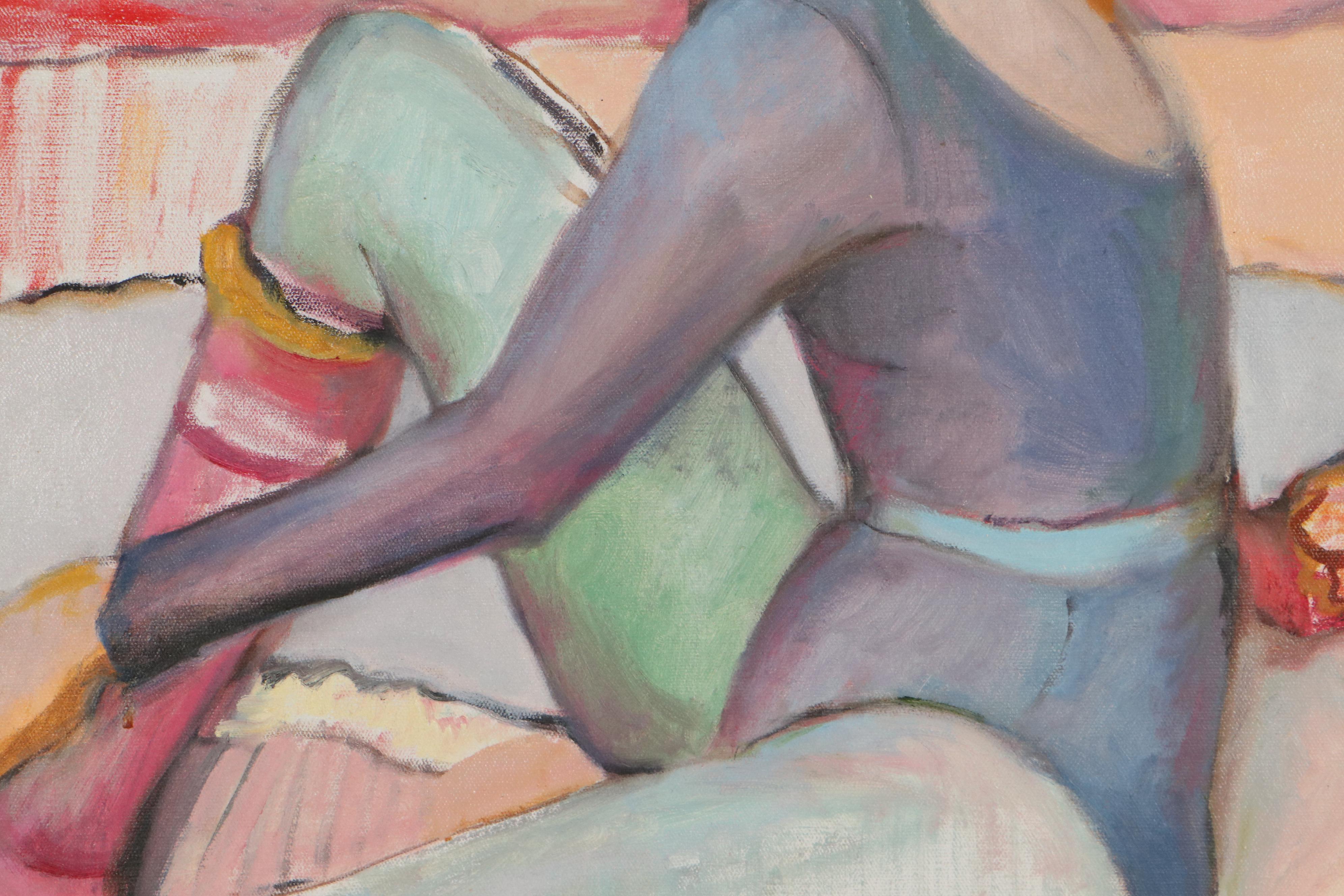 Marion Maas Oil Painting of Woman