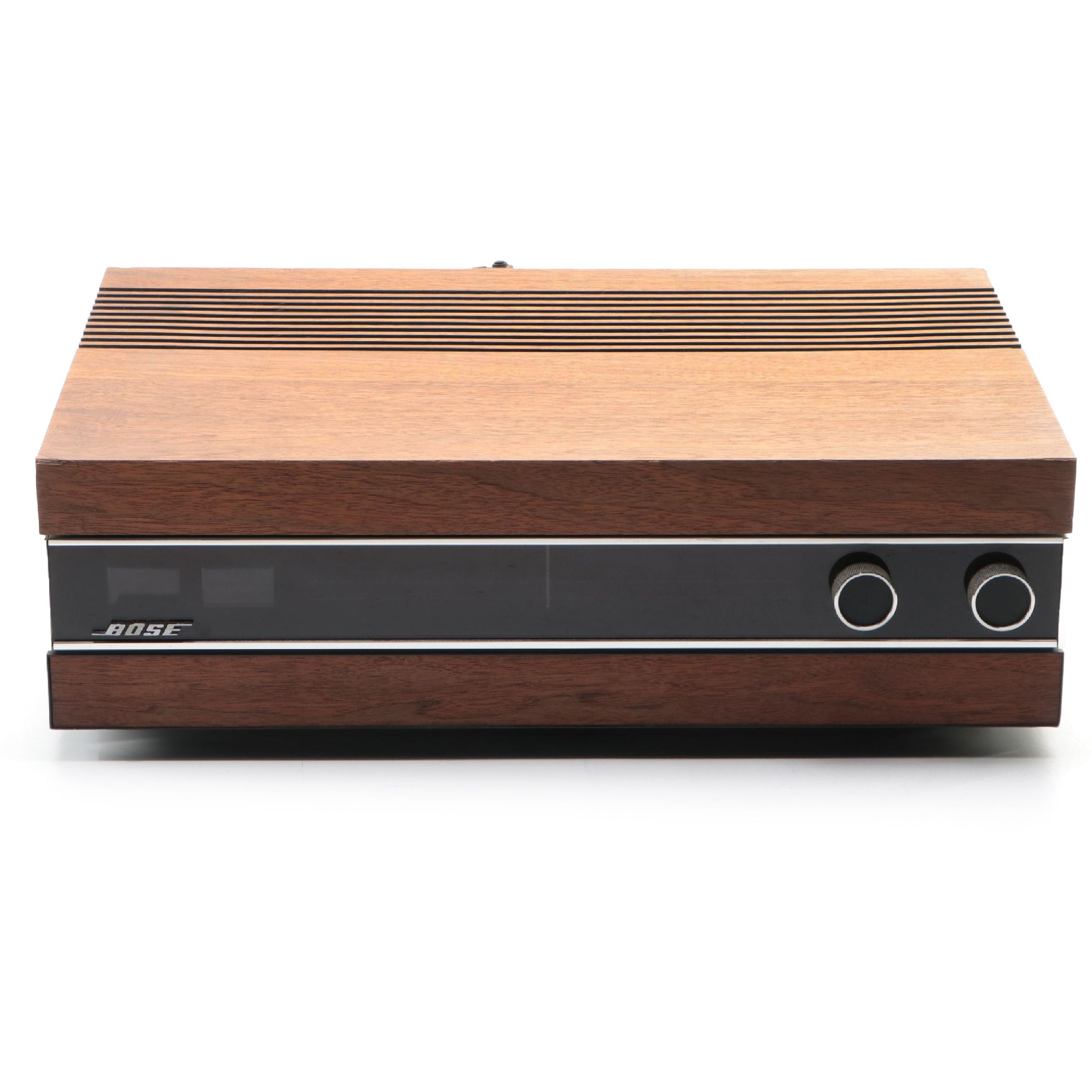 Bose Model 551 Spatial Control Mahogany Veneer Stereo Receiver, Late 20th C