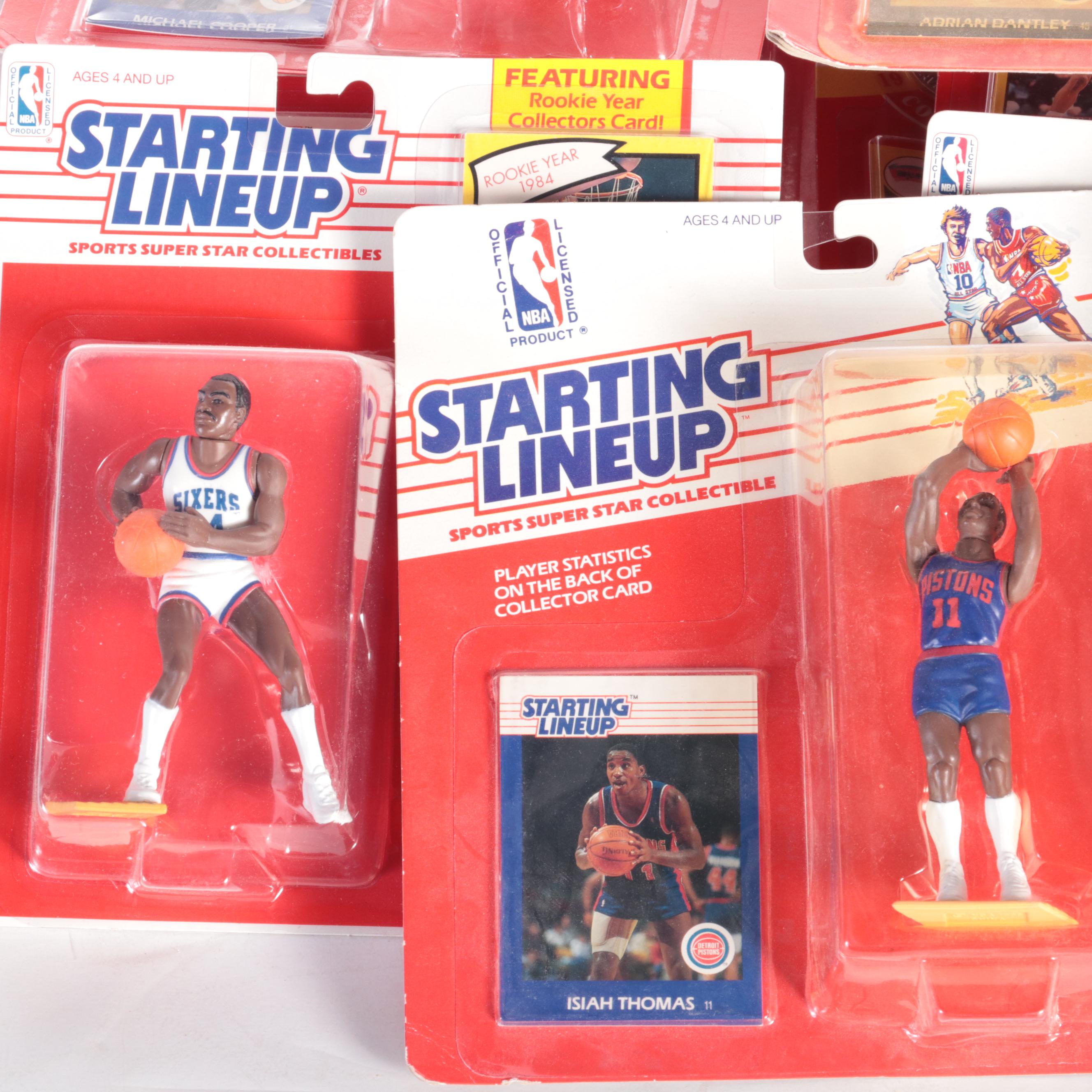 Kenner Starting Lineup NBA Basketball Michael Jordan, Isaiah Thomas, More