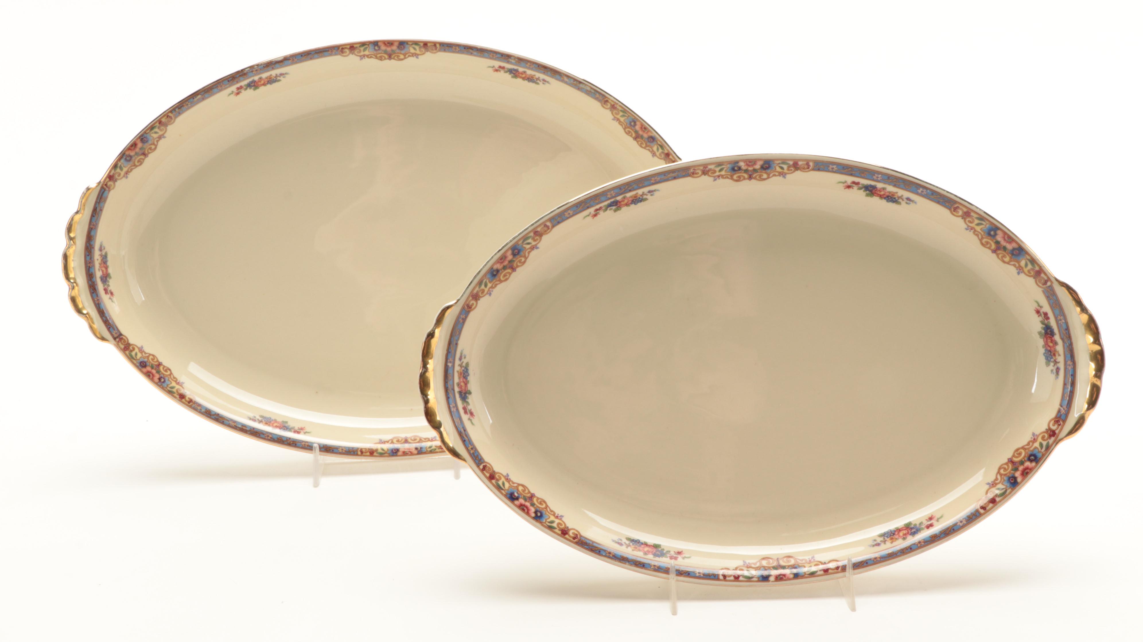 AMC Porcelain German Dinner and Serveware, Early 20th Century