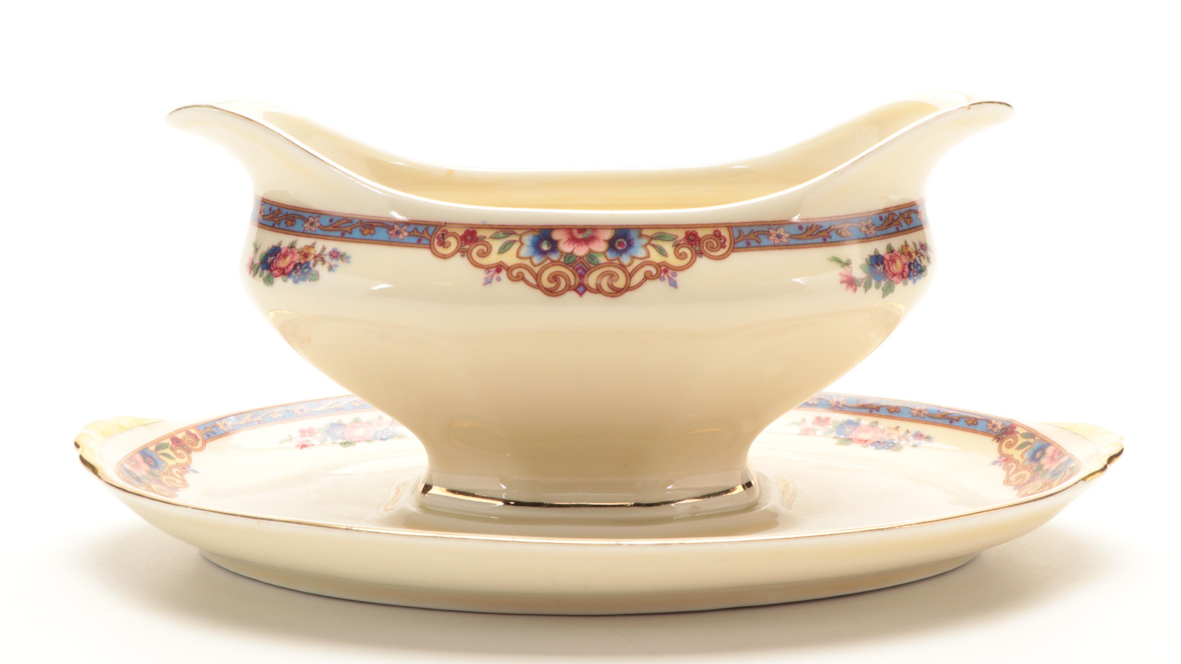 AMC Porcelain German Dinner and Serveware, Early 20th Century