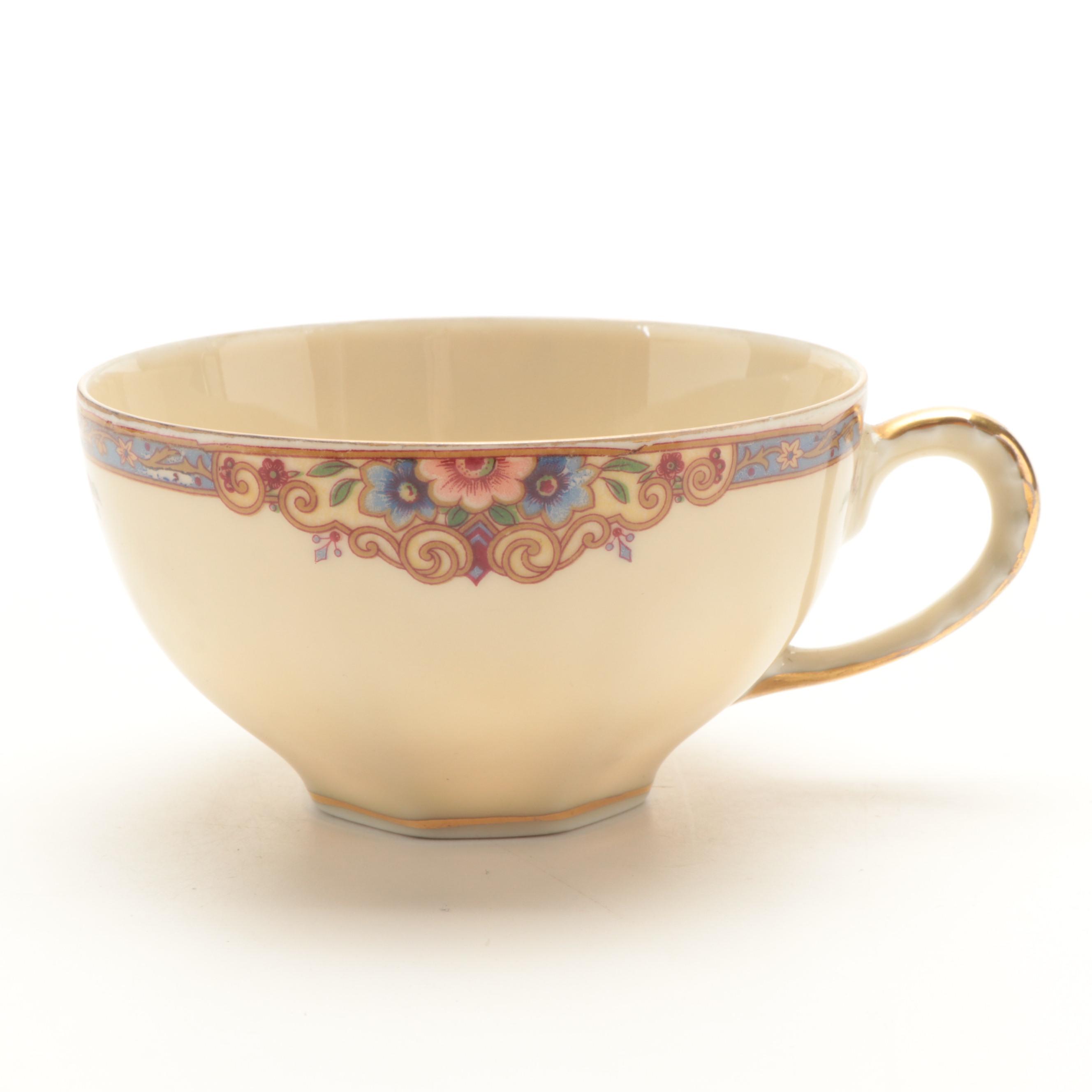 AMC Porcelain German Dinner and Serveware, Early 20th Century