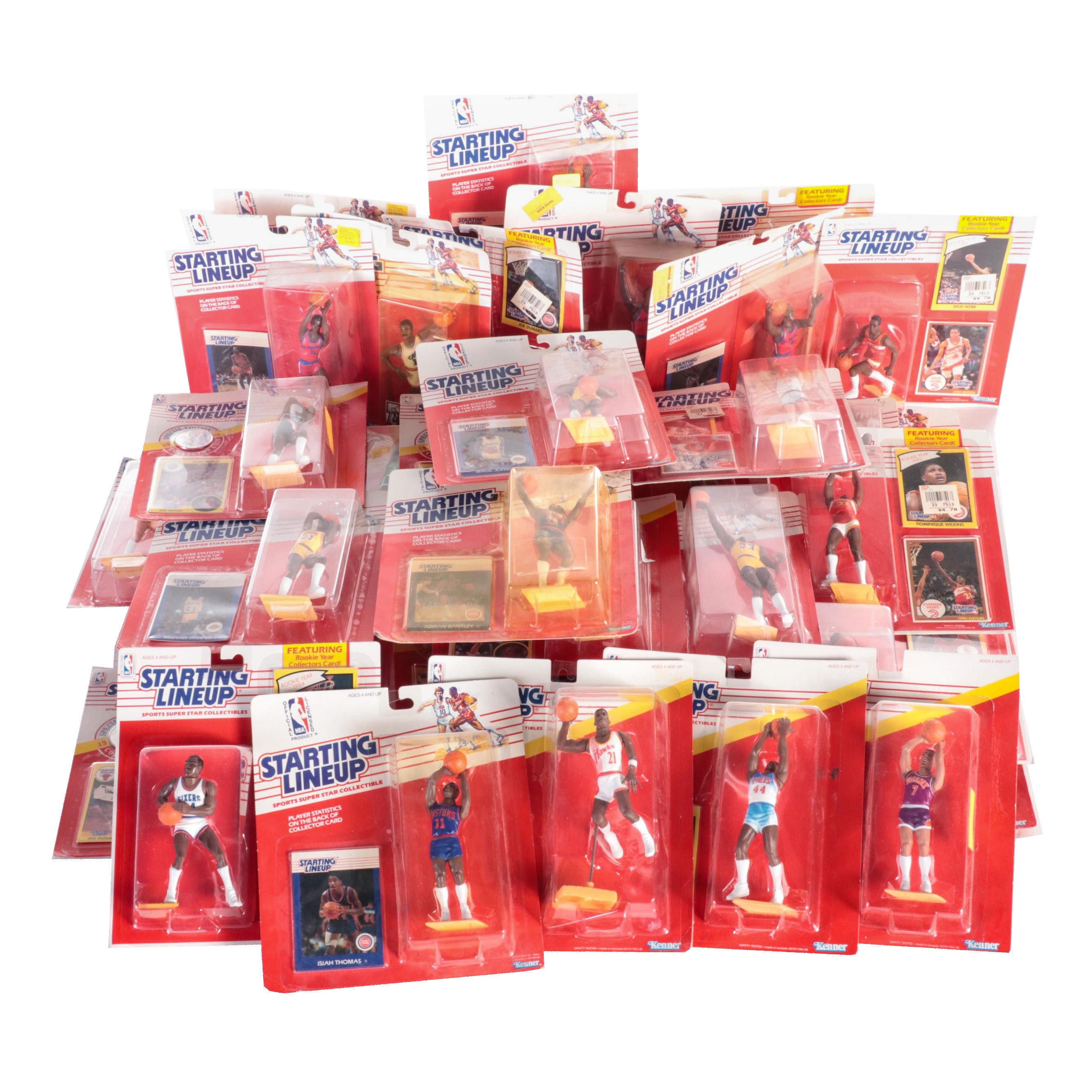 Kenner Starting Lineup NBA Basketball Michael Jordan, Isaiah Thomas, More