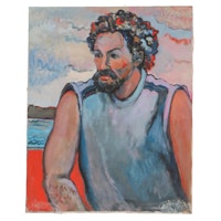 Marion Mass Portrait Oil Painting of Man