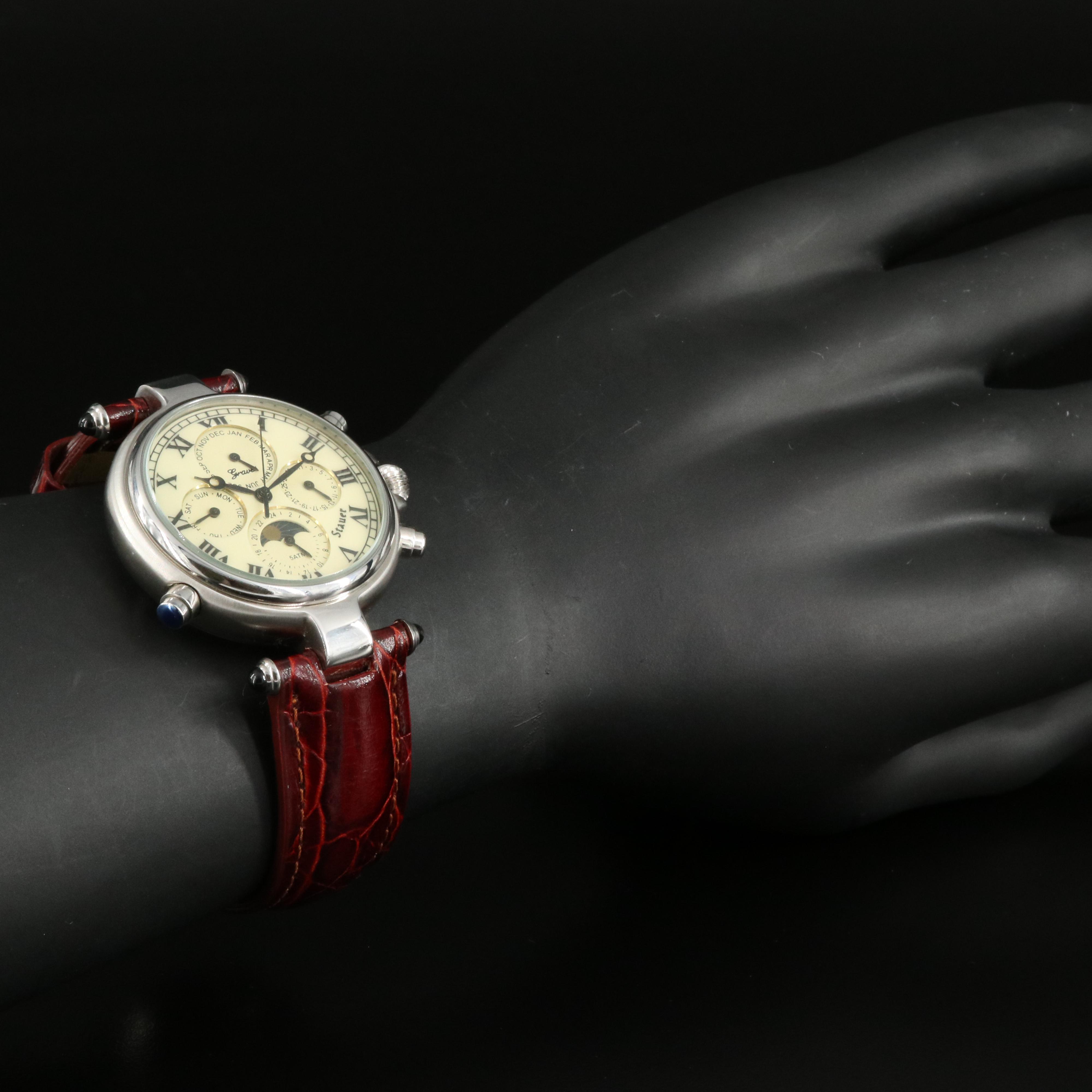 Stauer Graves Stainless Steel Automatic Watch