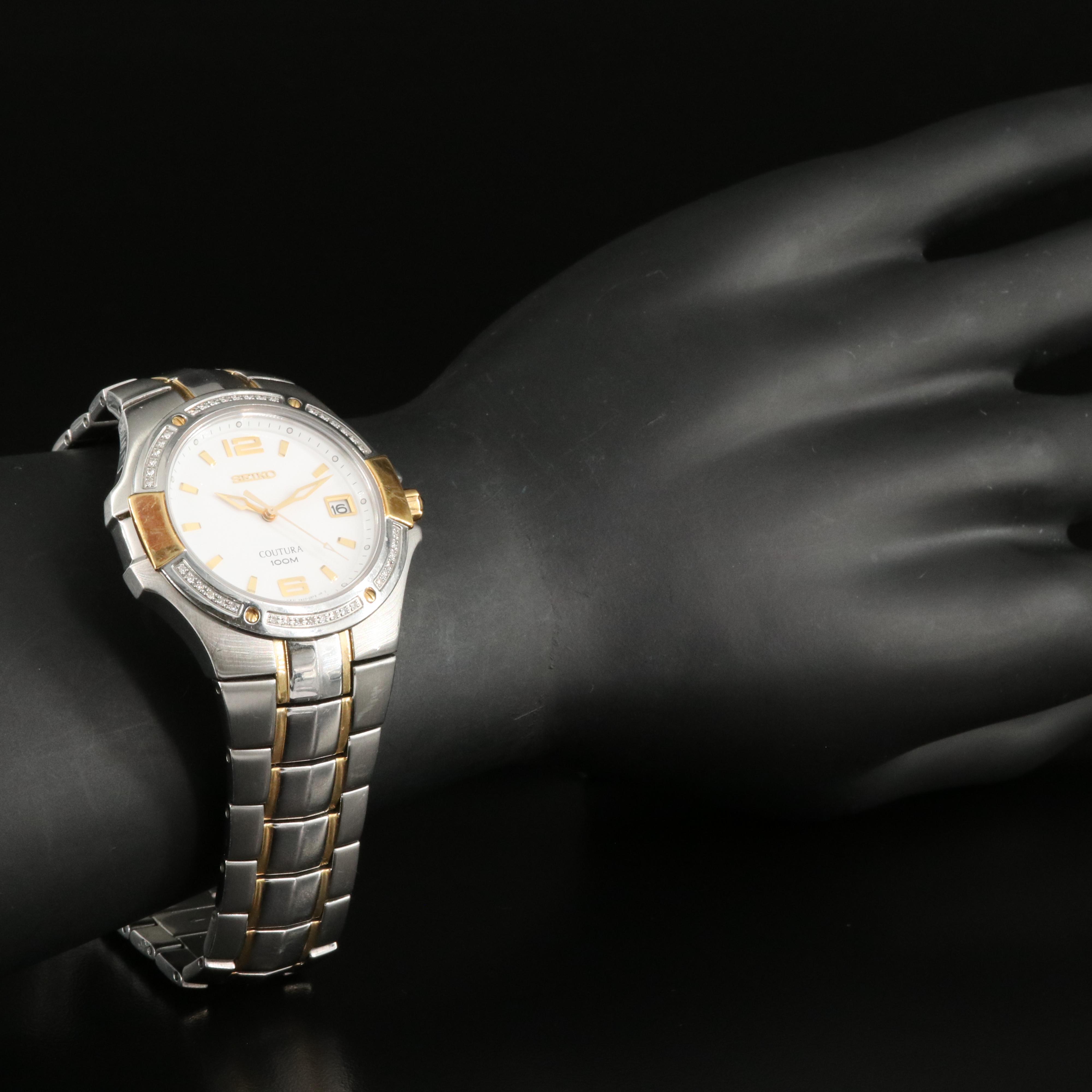 Seiko Coutura  Diamond Watch