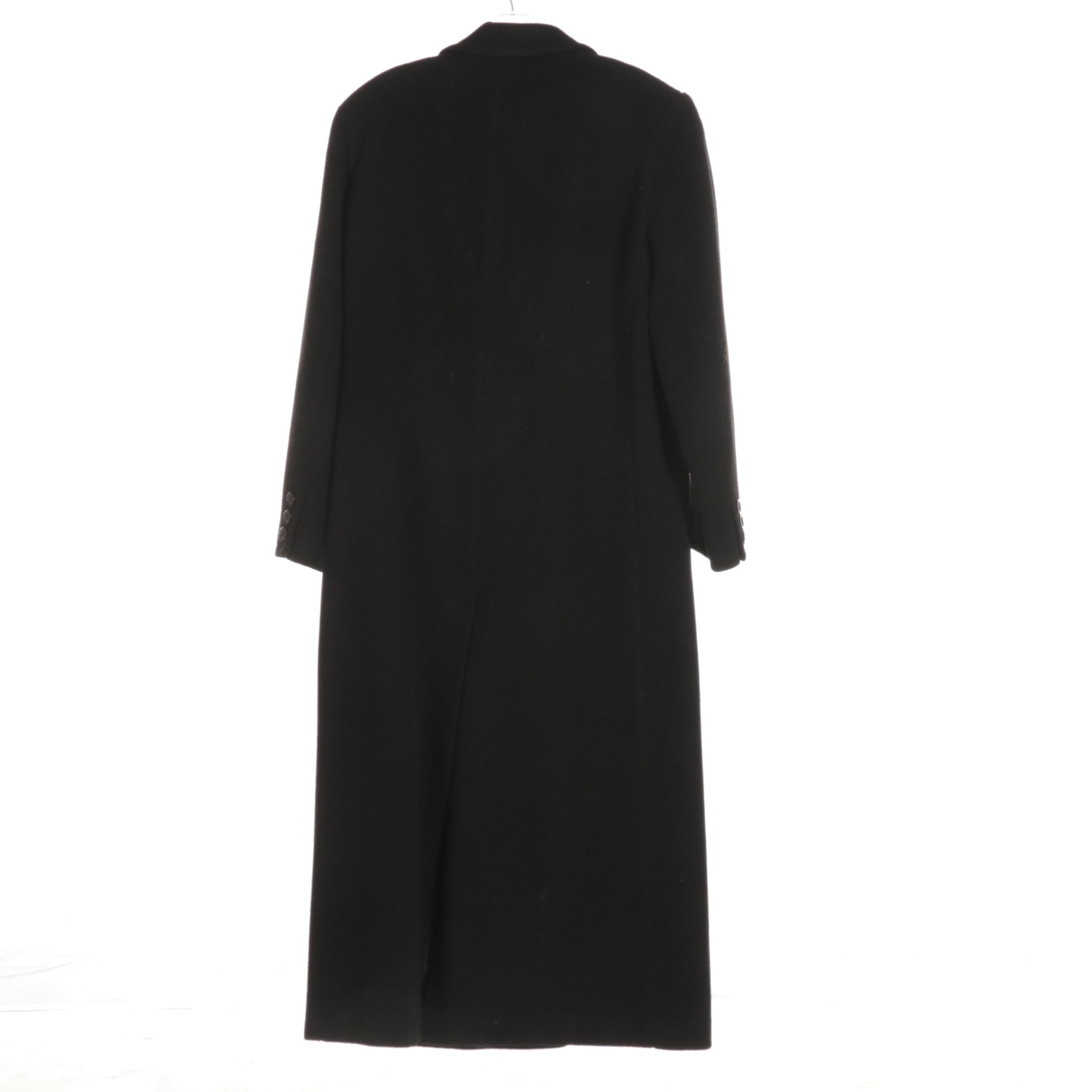 Marvin Richards Tan Camel Hair Coat and Black Lambswool Coat