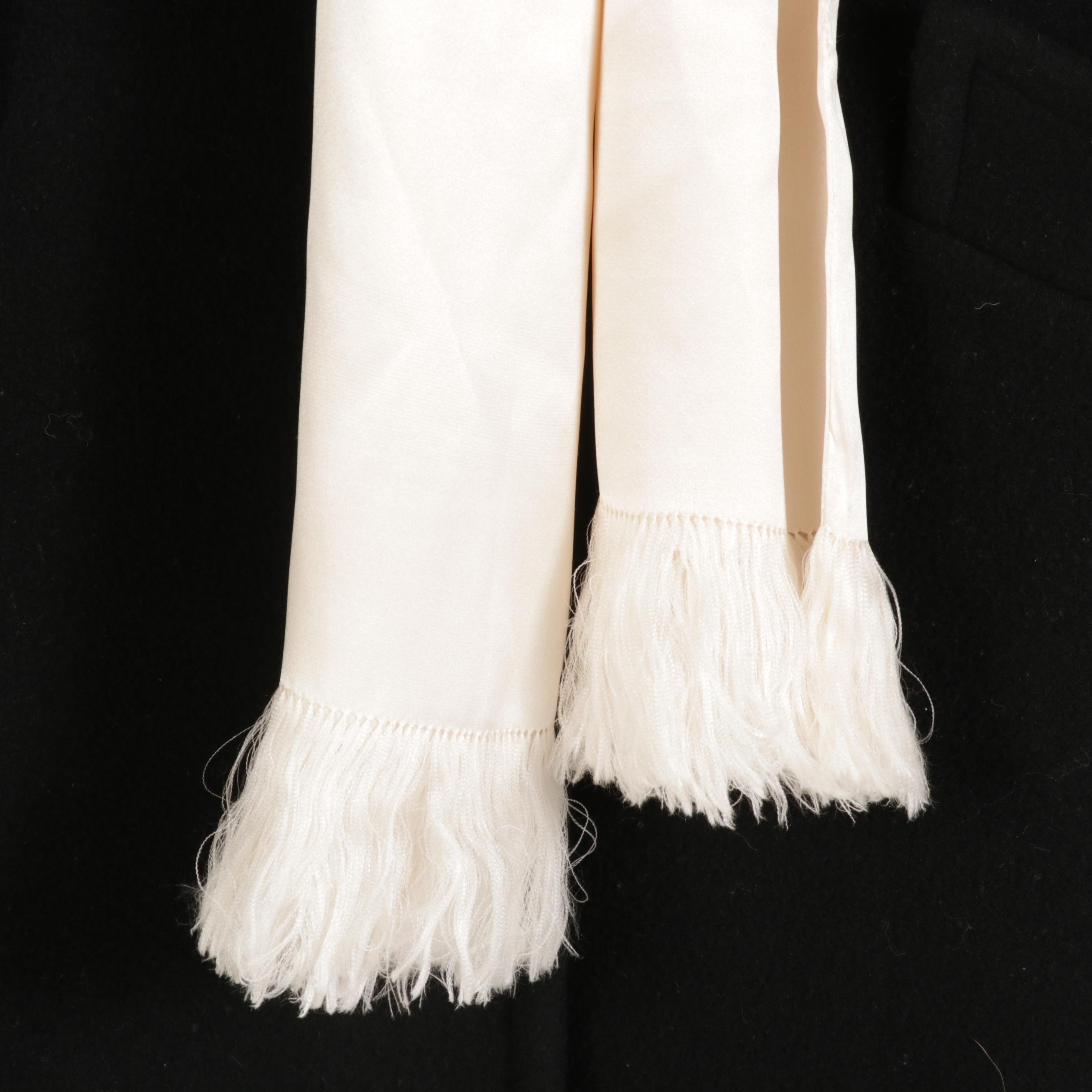 Marvin Richards Tan Camel Hair Coat and Black Lambswool Coat