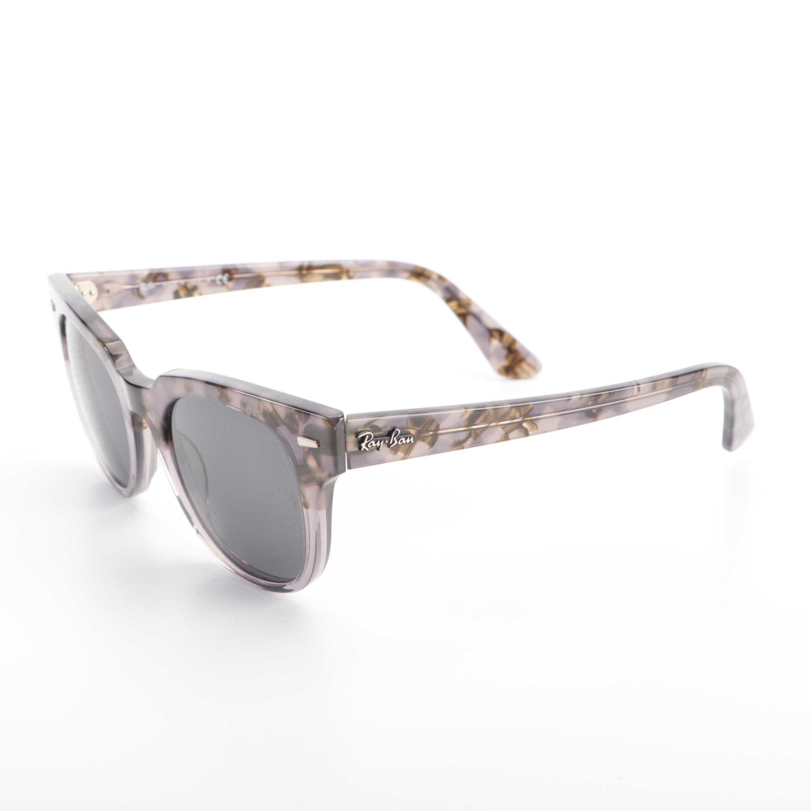 Ray-Ban RB2168 Meteor Sunglasses in Grey Havana with Box and Case