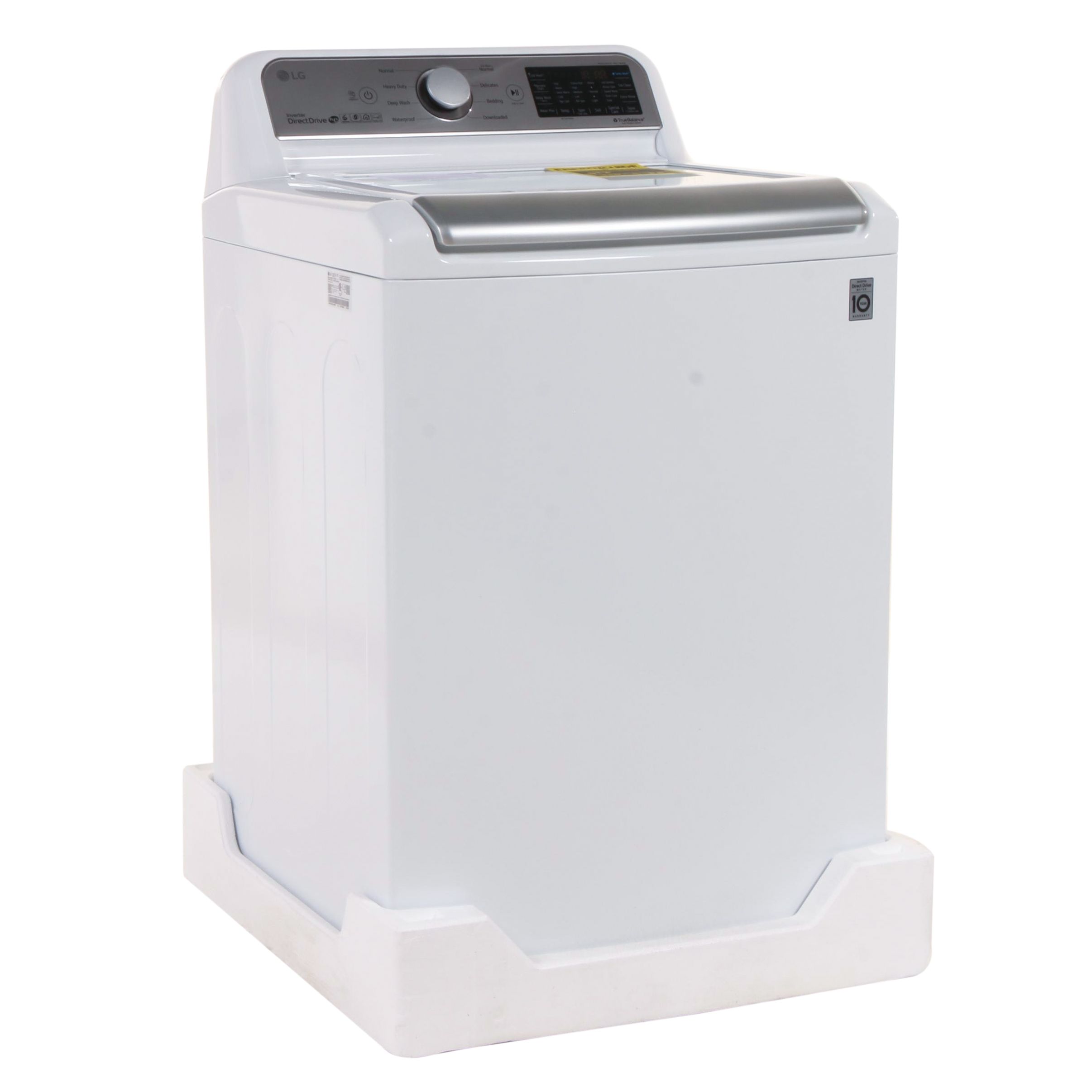 LG 5.0 Cu. Ft. White Wi-Fi Enabled Top Load Washer
