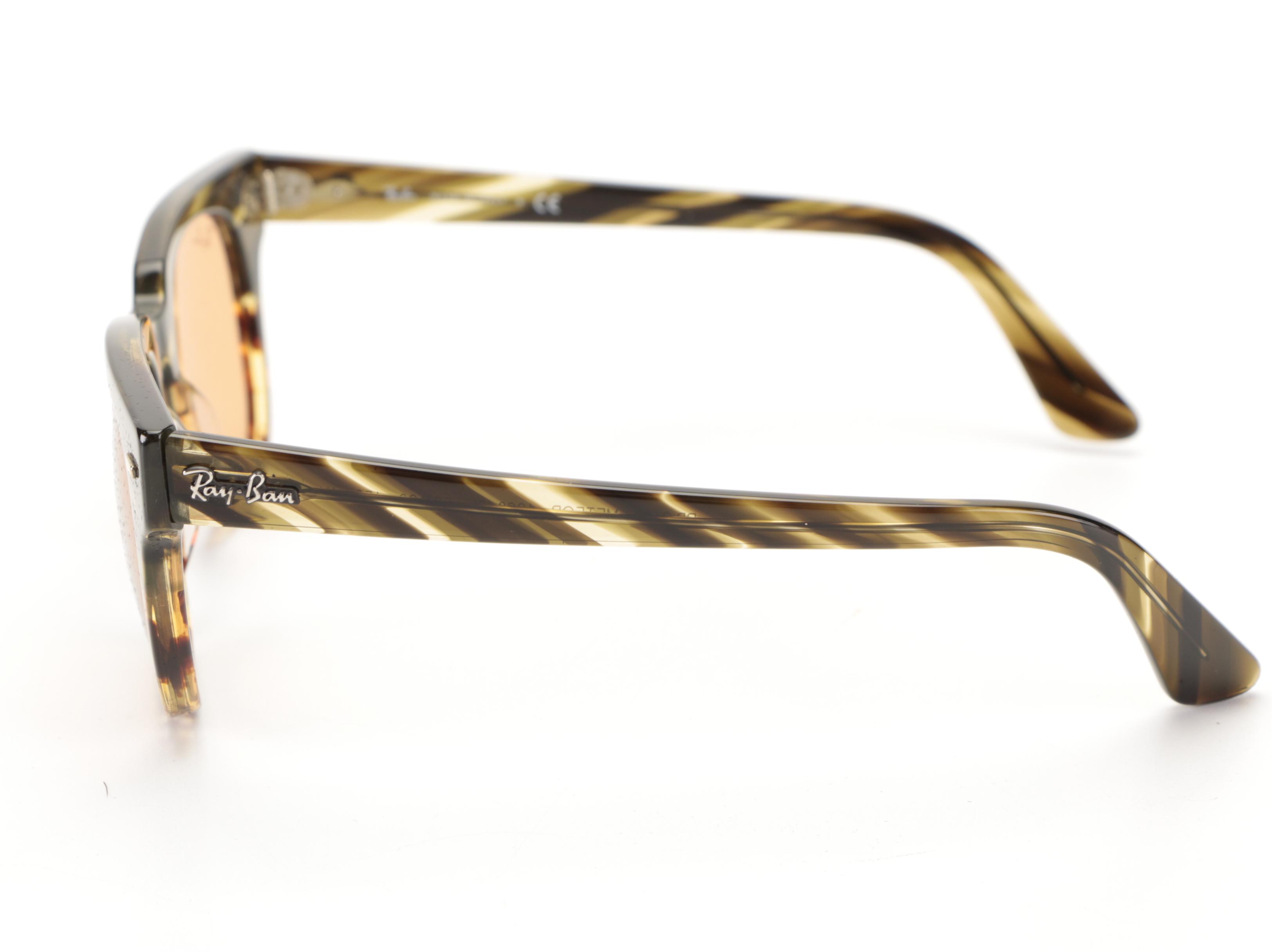 Ray-Ban RB2168 Meteor Sunglasses in Brown Havana with Case and Box