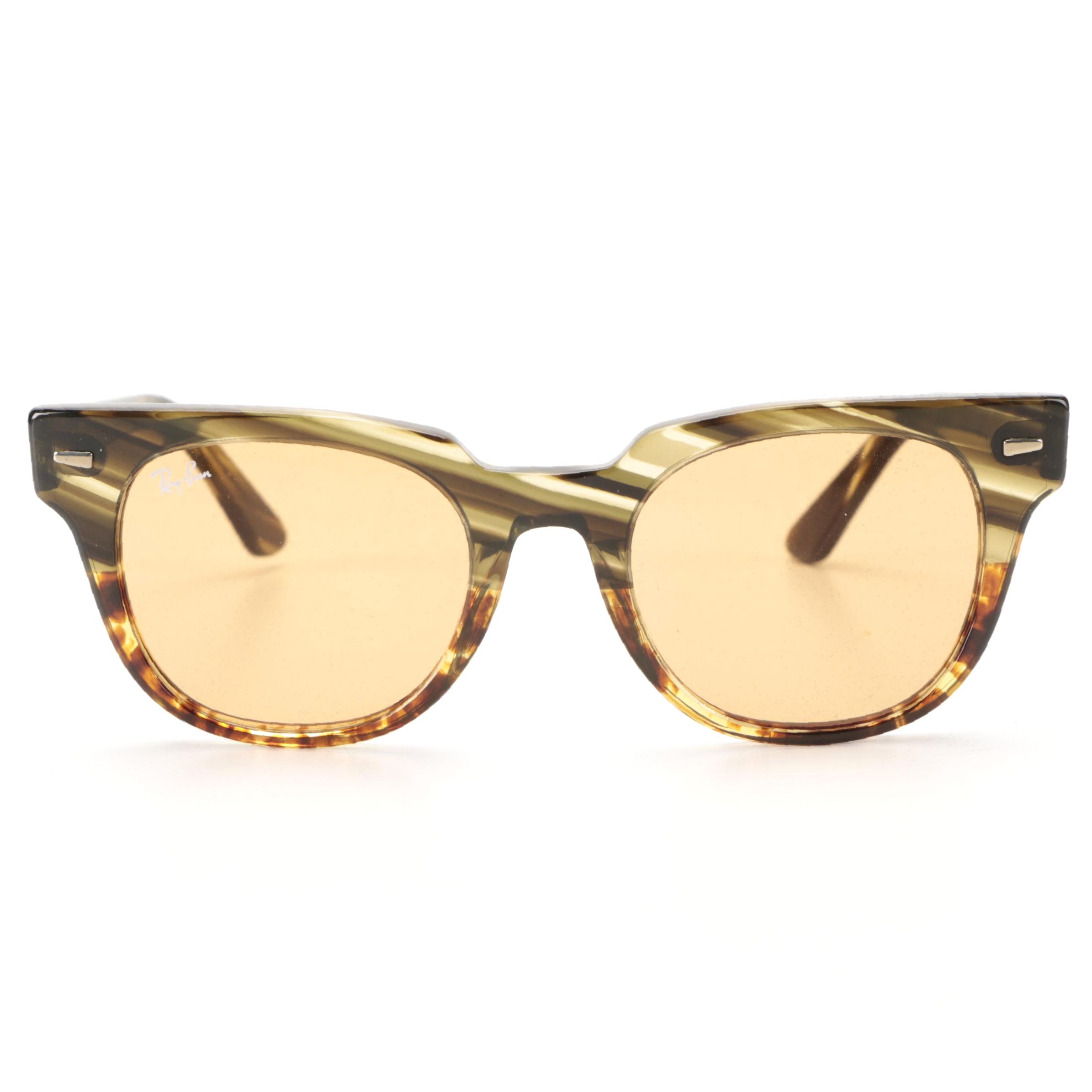 Ray-Ban RB2168 Meteor Sunglasses in Brown Havana with Case and Box