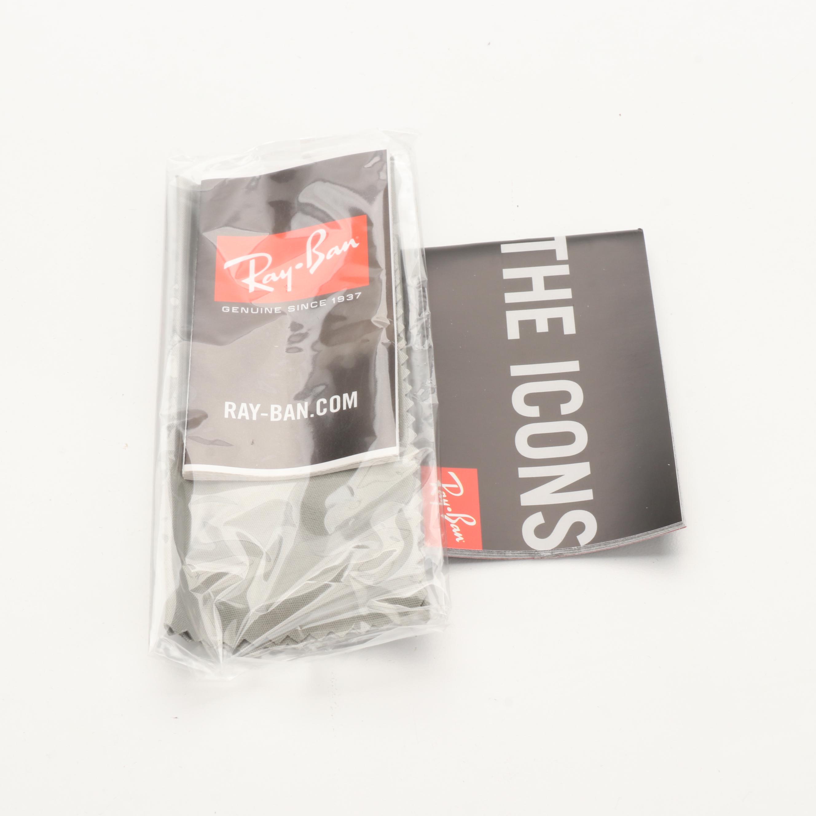 Ray-Ban RB3025 Aviator Large Metal Polarized Sunglasses with Case