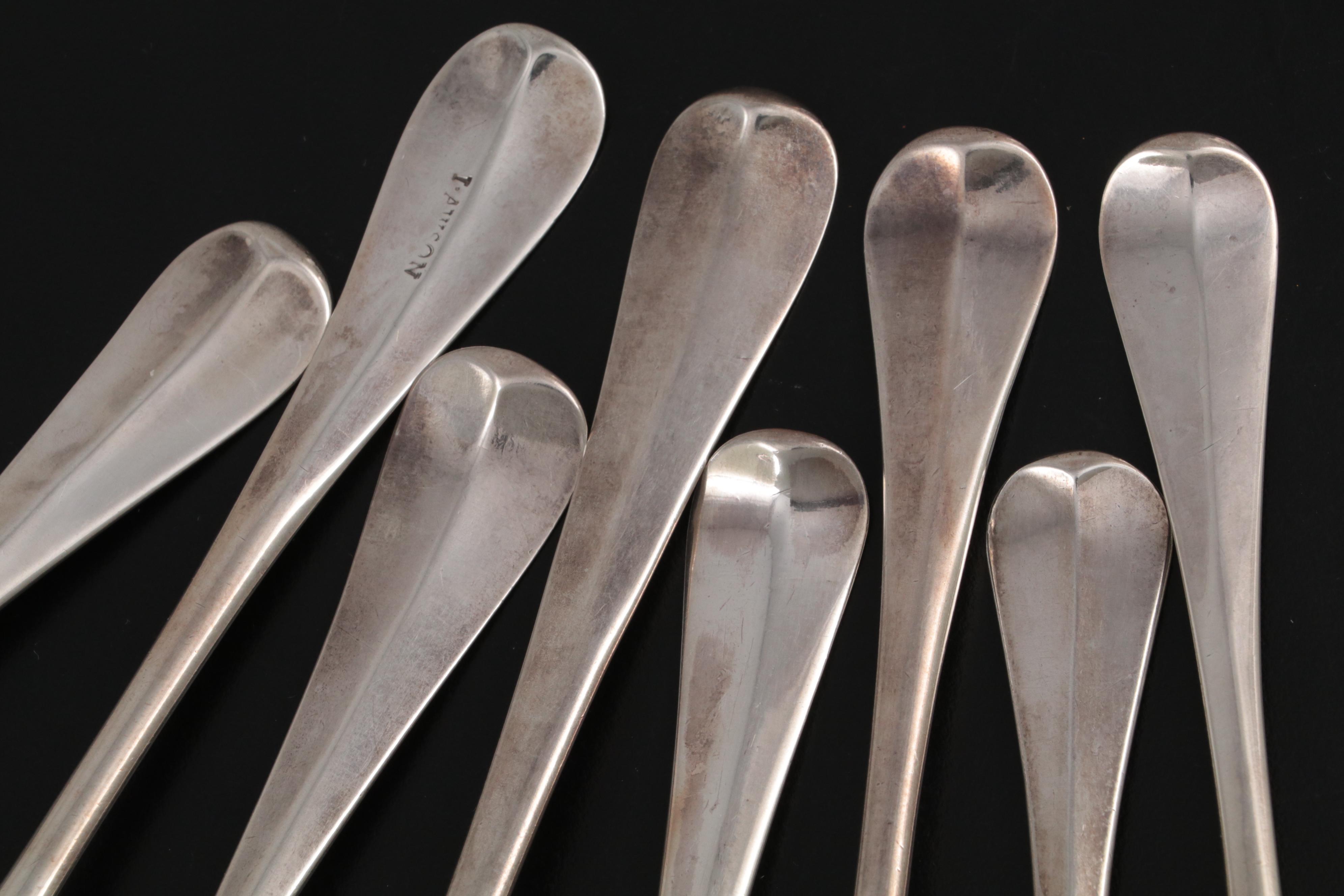 Isaac Davenport, Edward Jennings and More English Sterling Silver Spoons