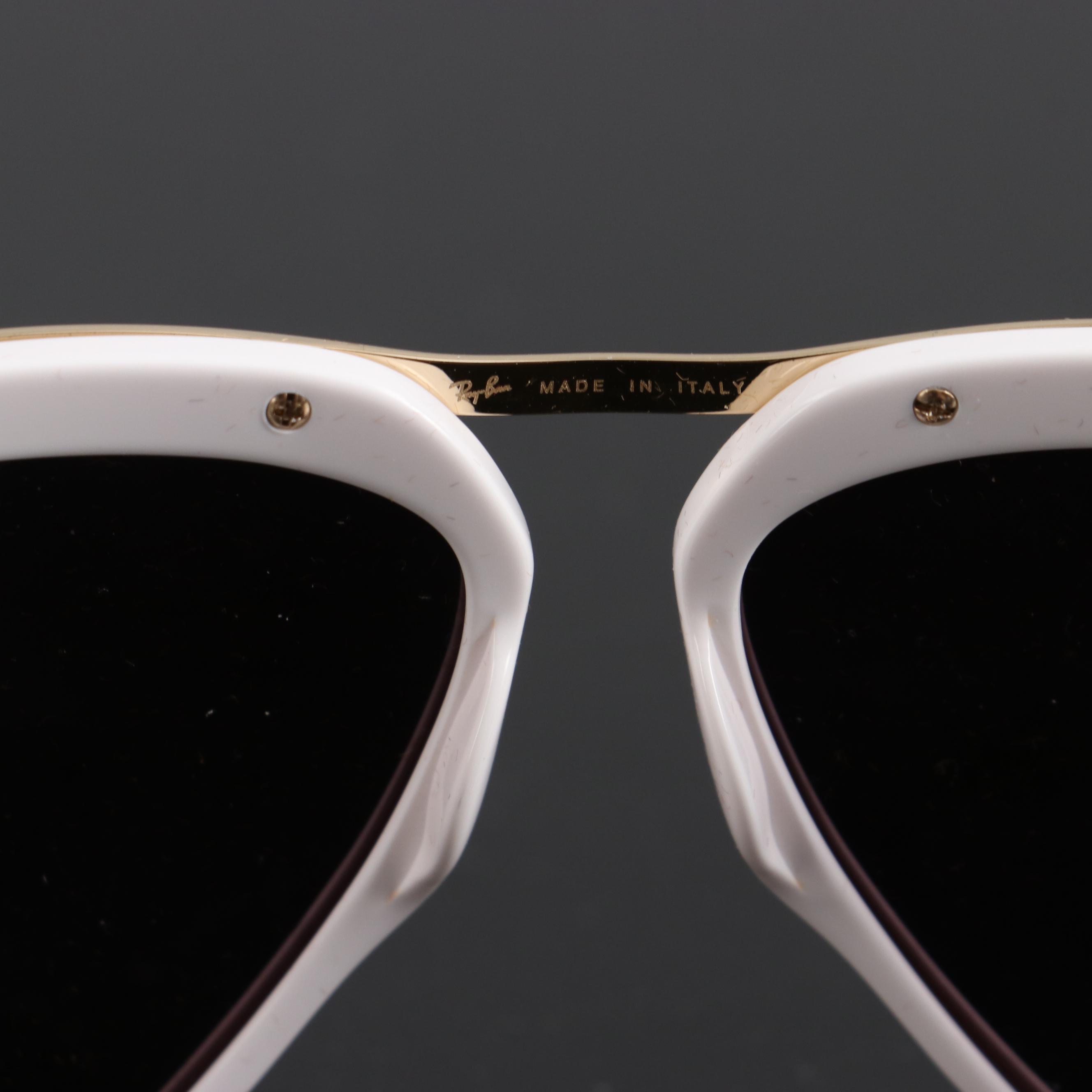 Ray-Ban RB2219 Olympian Aviator Polarized Sunglasses with Case