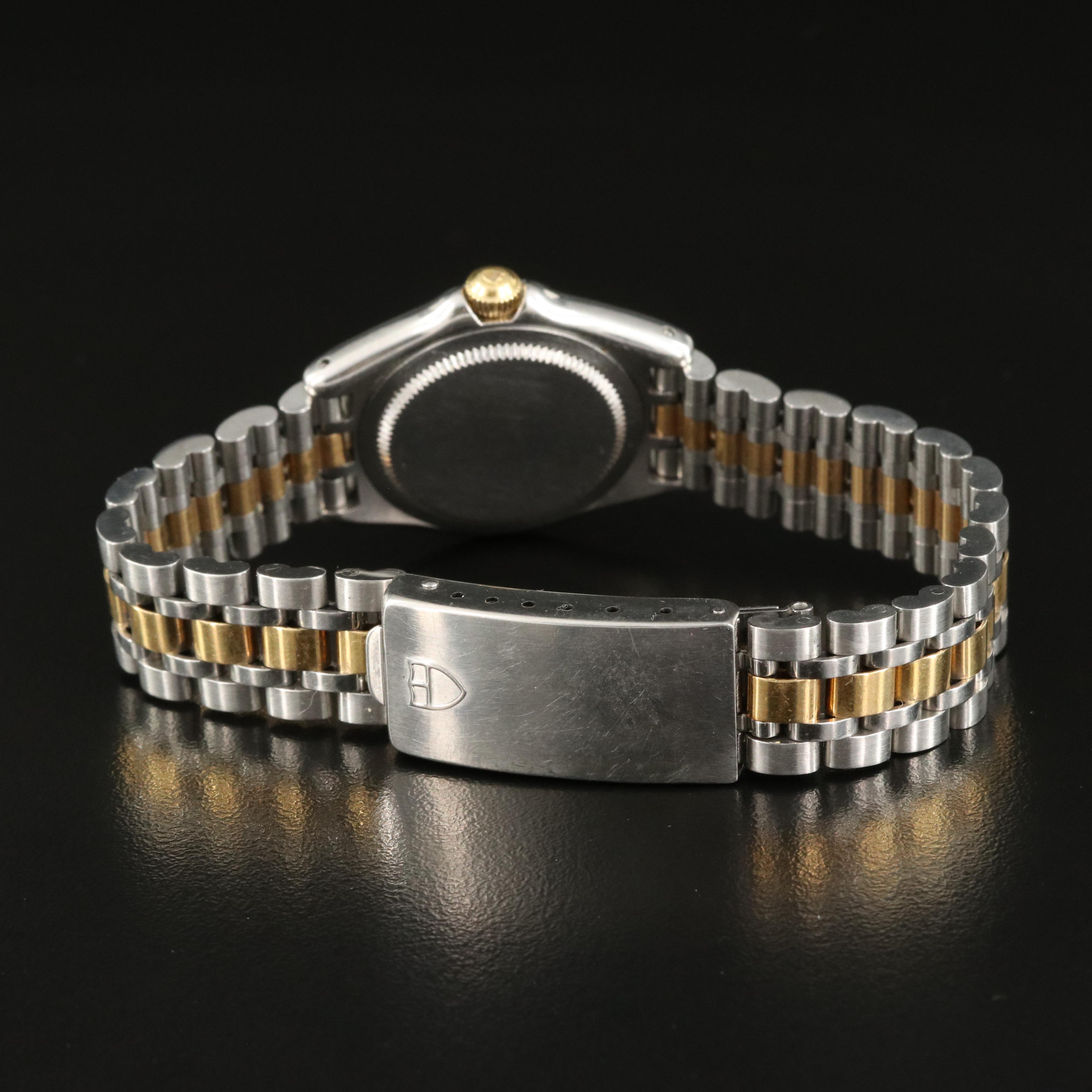 Tudor Monarch Two-Tone Date Quartz Watch